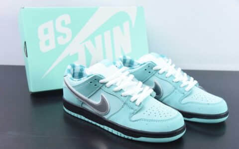 耐克Nike Concepts x NK SB Dunk Low Tiffany Lobster 蒂芙尼薄荷绿龙虾SB低帮休闲滑板鞋纯原版本 货号：BV1310-402