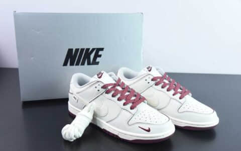 耐克Nike SB Dunk Low 珠光红SB低帮休闲运动滑板板鞋纯原版本 货号：KK0517-005