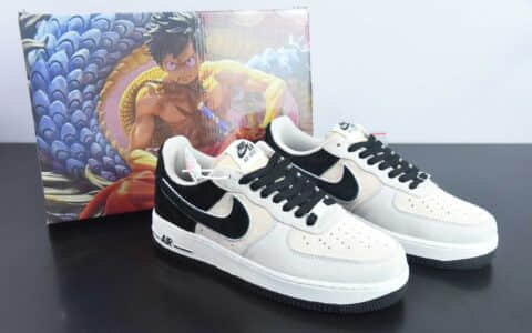 耐克Nike Air Force 1'07 Low 灰黑麂皮空军一号低帮休闲板鞋纯原版本 货号：LF8989-666