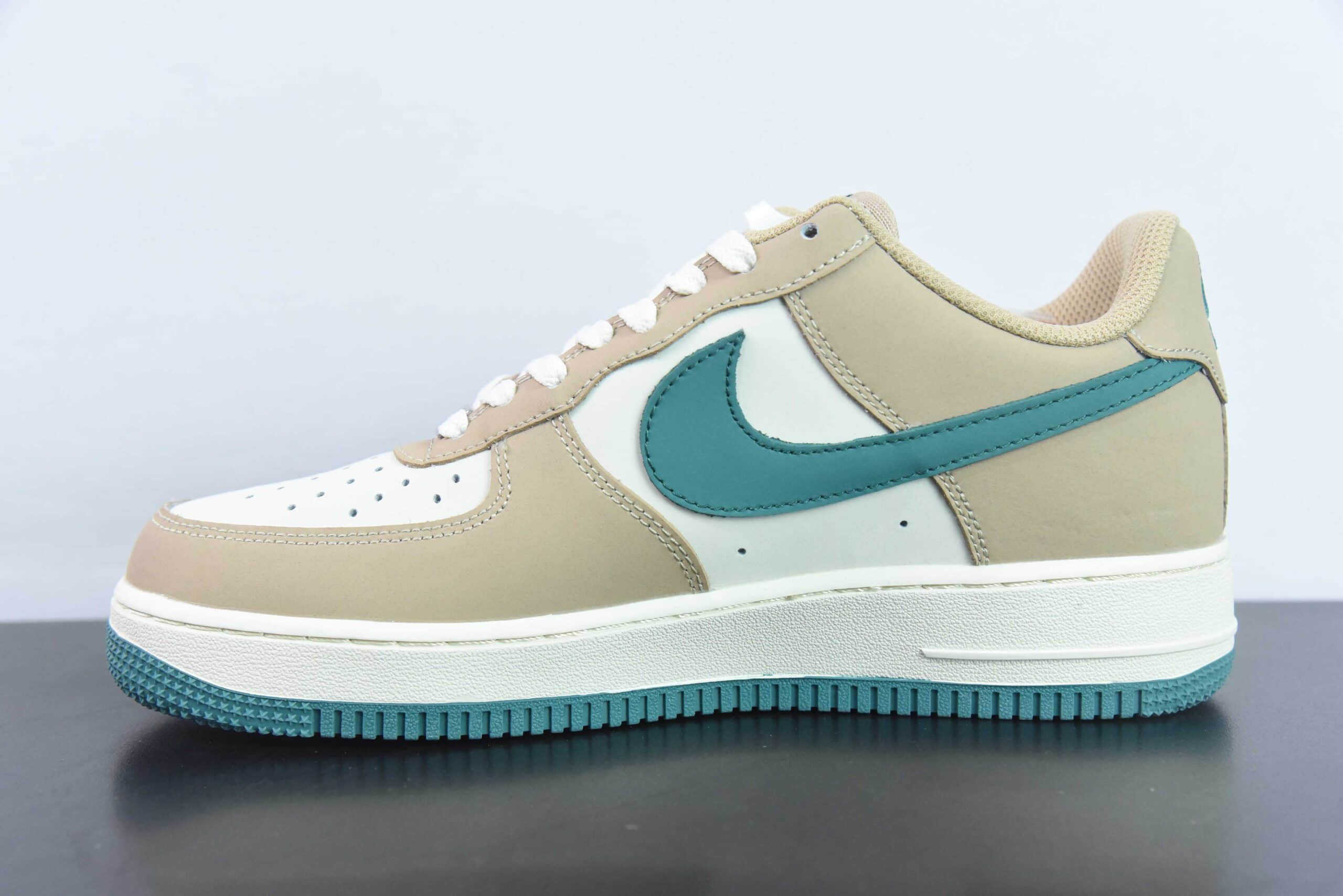 耐克NIke Air Force 1 '07 Low “古驰联名深绿玫瑰金”空军一号低帮休闲板鞋纯原版本 货号：BS9055-723 