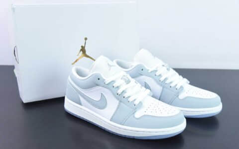 乔丹Air Jordan 1 Low AJ1狼灰低帮文化休闲运动板鞋纯原版本 货号：DC0774-105