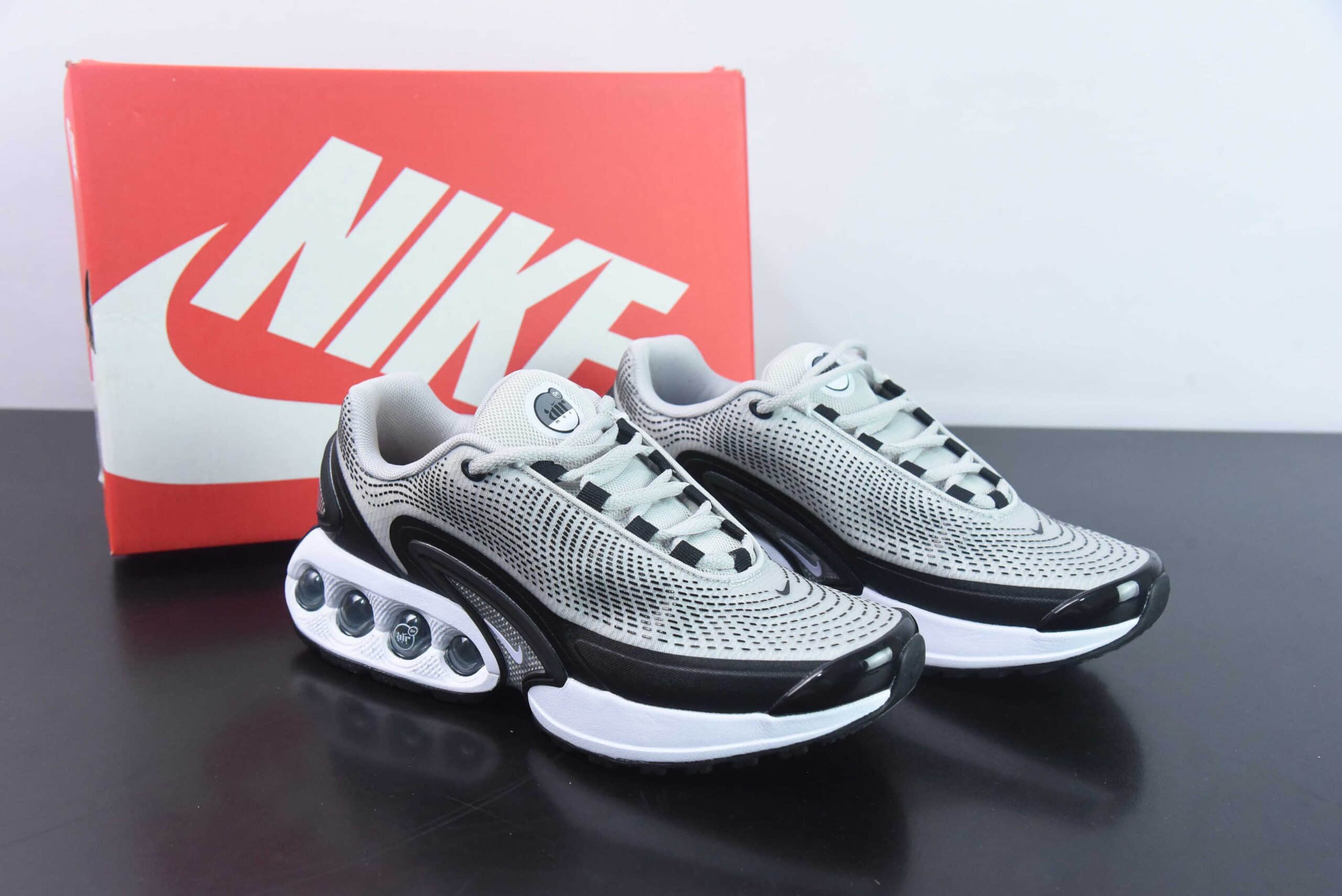 耐克Nike Air Max DN 耐克2024全新气垫灰黑跑鞋纯原版本 货号：DV3337-007