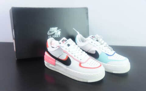 耐克Nike WMNS Air Force 1 Shadow 马卡龙白解构空军一号轻增量高低帮搭百板鞋纯原版本 货号： DH1965-100