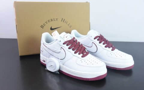 耐克NIke Air Force 1 Low “Sushi Club”白红” 经典空军一号低帮休闲板鞋纯原版本 货号：NS0517-005