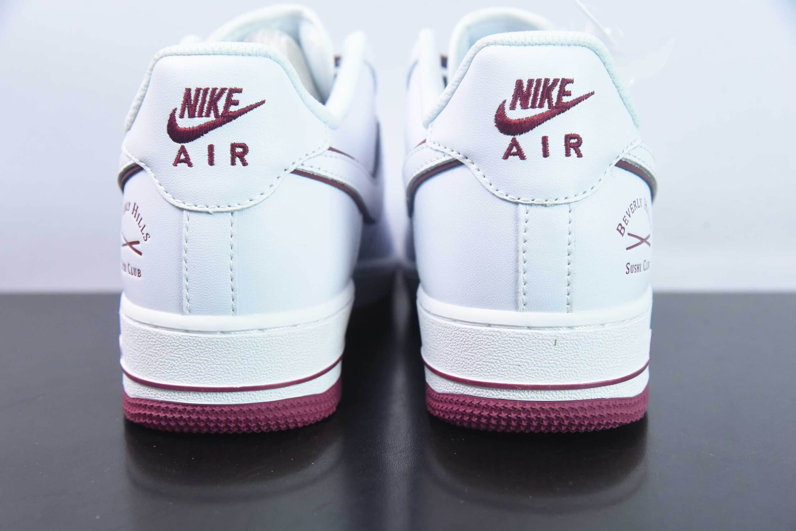 耐克NIke Air Force 1 Low “Sushi Club”白红” 经典空军一号低帮休闲板鞋纯原版本 货号：NS0517-005