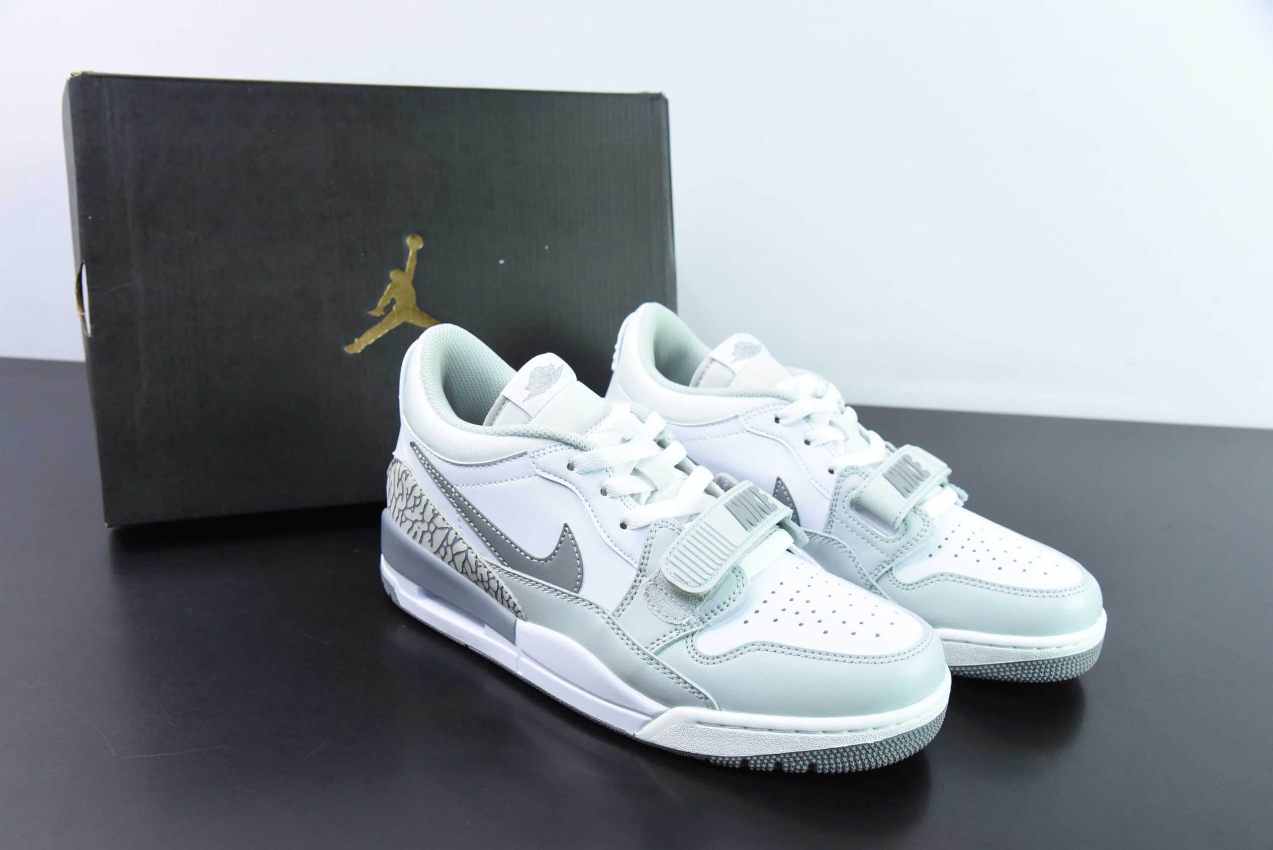 乔丹Jordan Legacy 312 low AJ312白灰低帮男子文化篮球鞋纯原版本 货号：FV8115-101