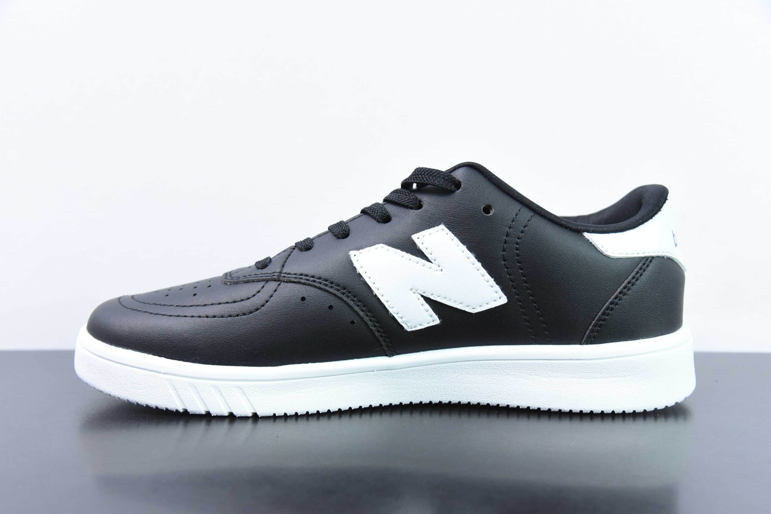 新百伦New Balance NB CT05黑色白标耐磨防滑低帮超轻板鞋纯原版本 货号：CT05BW0