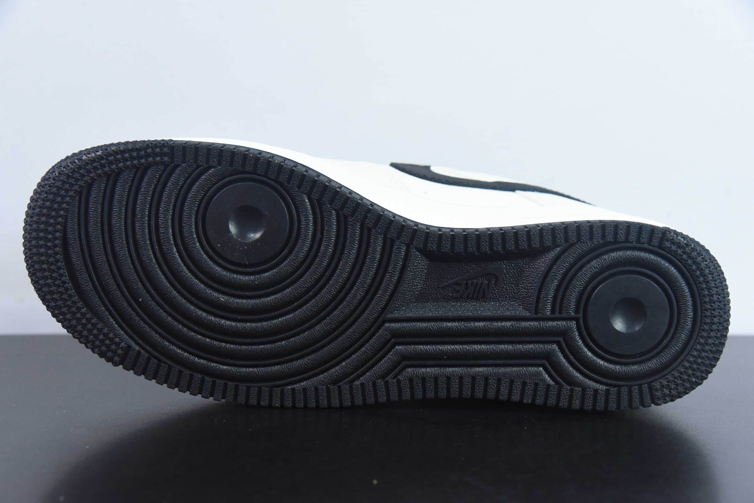 耐克Nike Fat Joe x Nike Air Force 1 Low”Terror Squad“拼接米白黑TS刺绣空军一号经典低帮百搭休闲运动板鞋纯原版本 货号：PF9055-754