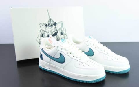 耐克Nike Air Force 1 Low 07 机甲白绿空军一号低帮休闲板鞋纯原版本 货号：KK1256-659