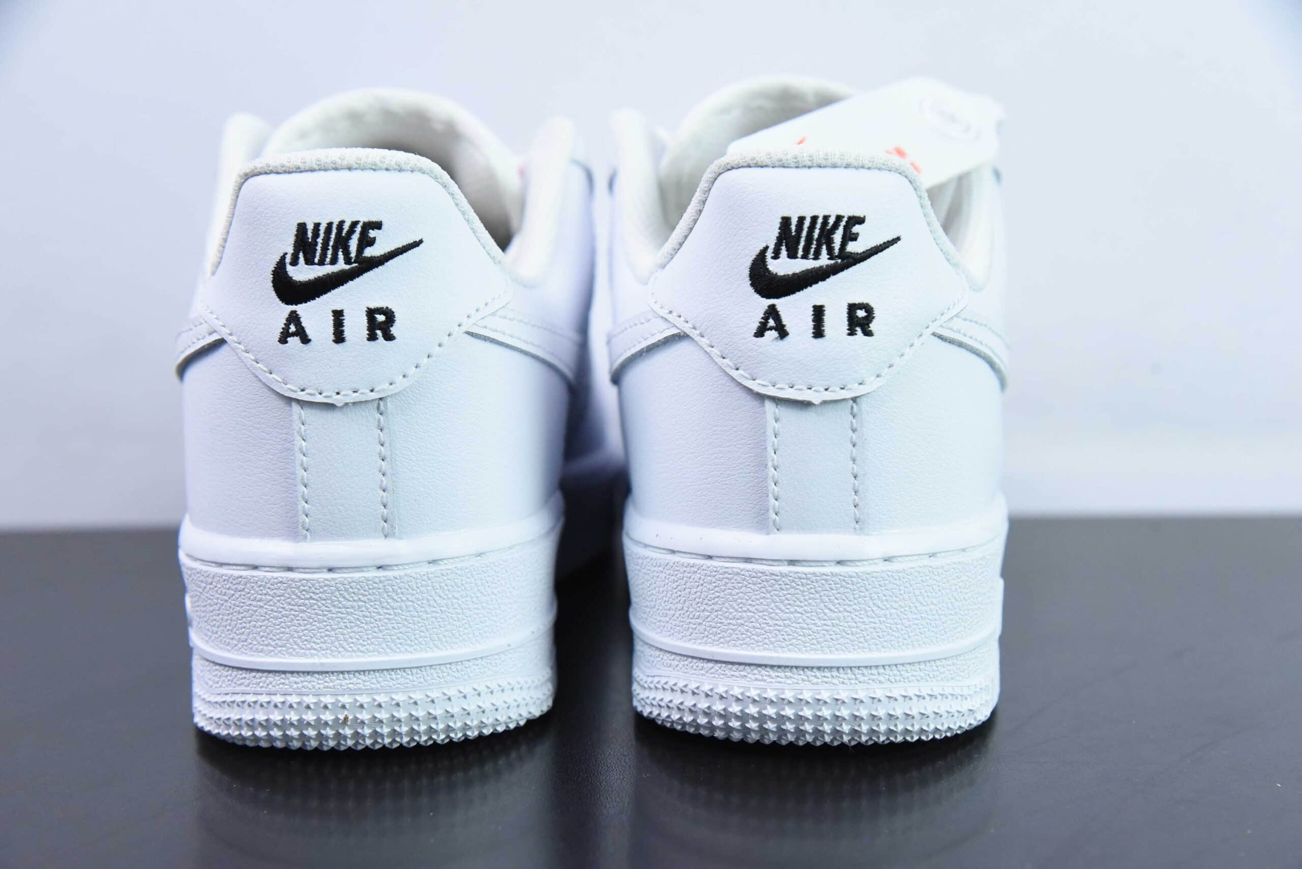 耐克Nike Air Force 1 Low 07 ESS TRK3 白黑小勾空军一号低帮休闲板鞋纯原版本 货号：HF1058-133