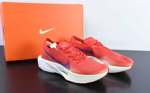 耐克Nike Zoomx Vaporfly Next%3红白破2三代专业跑鞋纯原版本 货号：DV4129-601