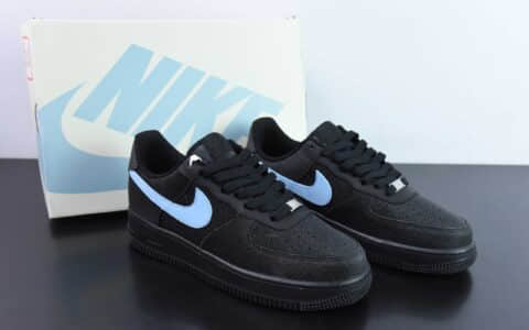 耐克Nike Air Force 1'07 Low 黑色星空空军一号低帮休闲板鞋纯原版本 货号：CW2288-012