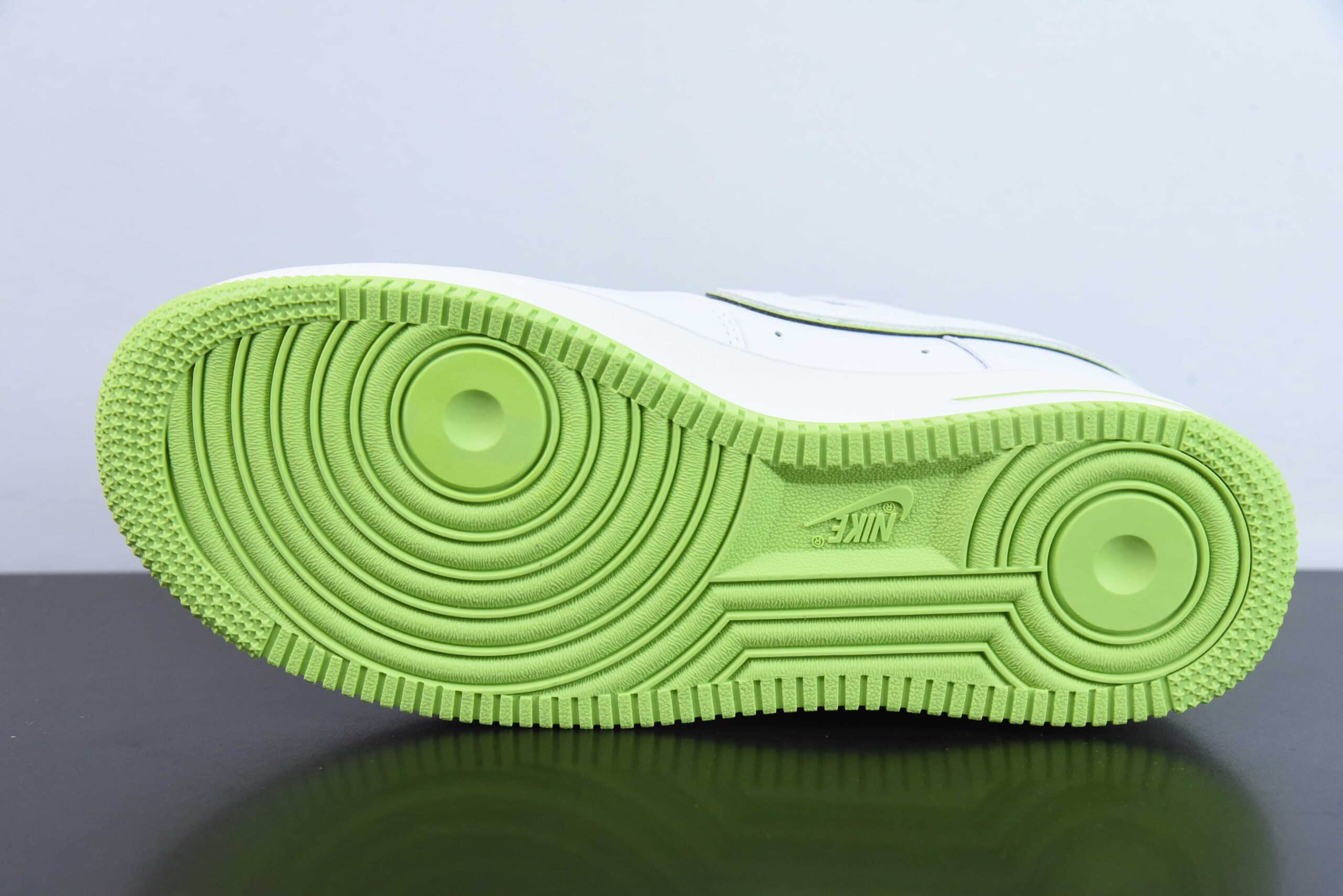 耐克Nike Air Force 1'07 Low Sushi Club 苹果绿空军一号低帮休闲板鞋纯原版本 货号：NS0517-007 