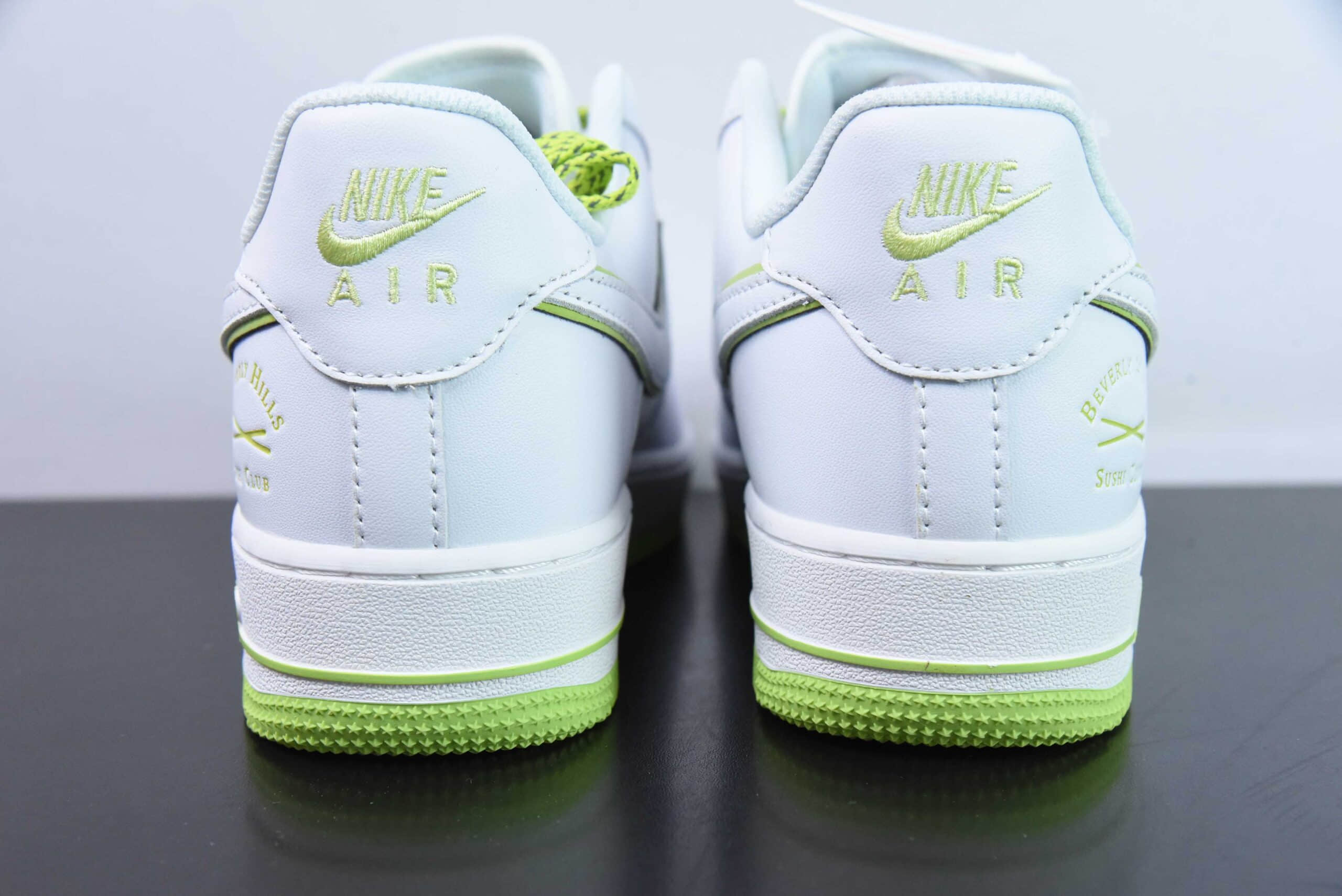 耐克Nike Air Force 1'07 Low Sushi Club 苹果绿空军一号低帮休闲板鞋纯原版本 货号：NS0517-007 