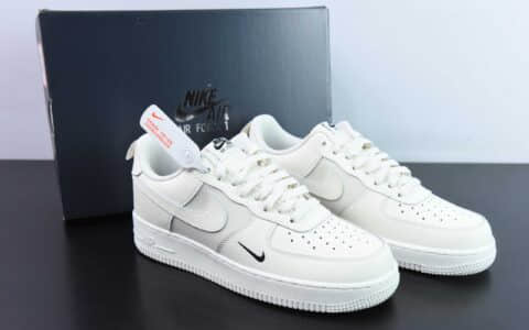 耐克Nike Air Force 1 Low 白黑小勾空军一号低帮运动休闲板鞋纯原版本 货号：FZ4625-100