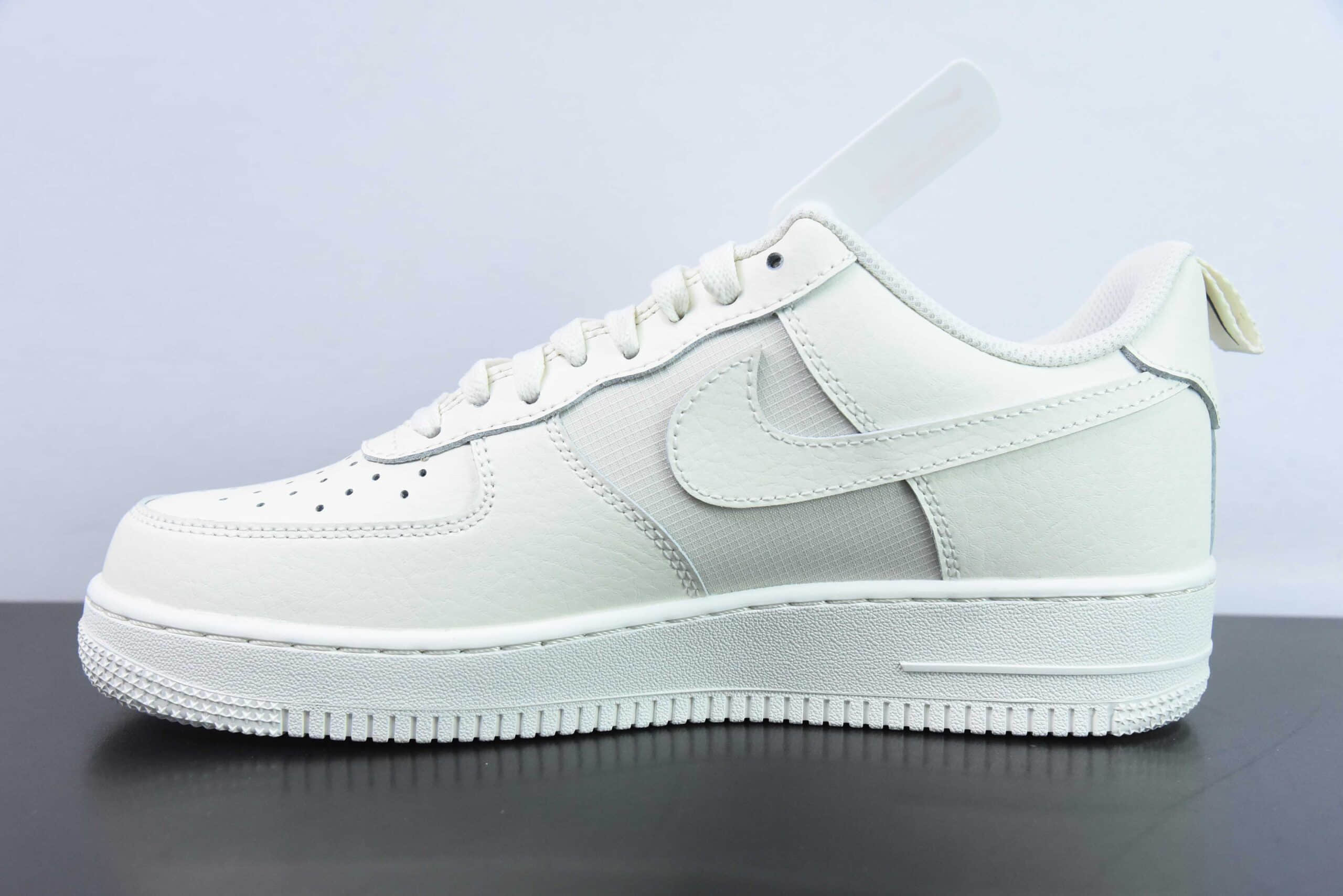 耐克Nike Air Force 1 Low 白黑小勾空军一号低帮运动休闲板鞋纯原版本 货号：FZ4625-100