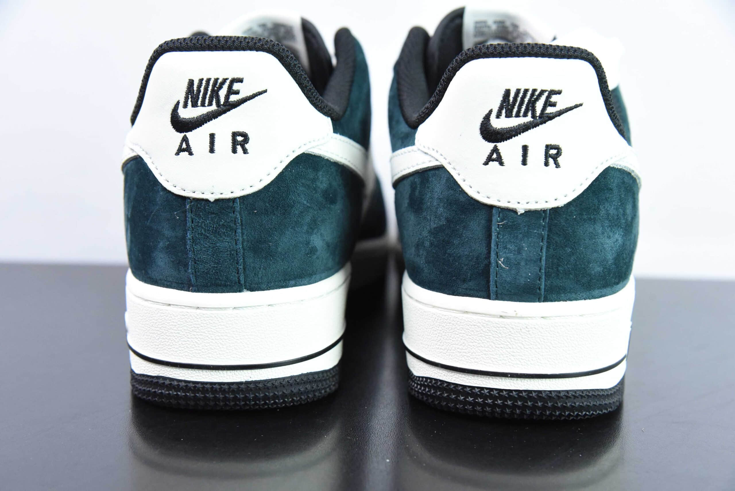 耐克Nike Air Force 1 Low 07 灰绿麂皮空军一号低帮休闲板鞋纯原版本 货号：NT9955-318