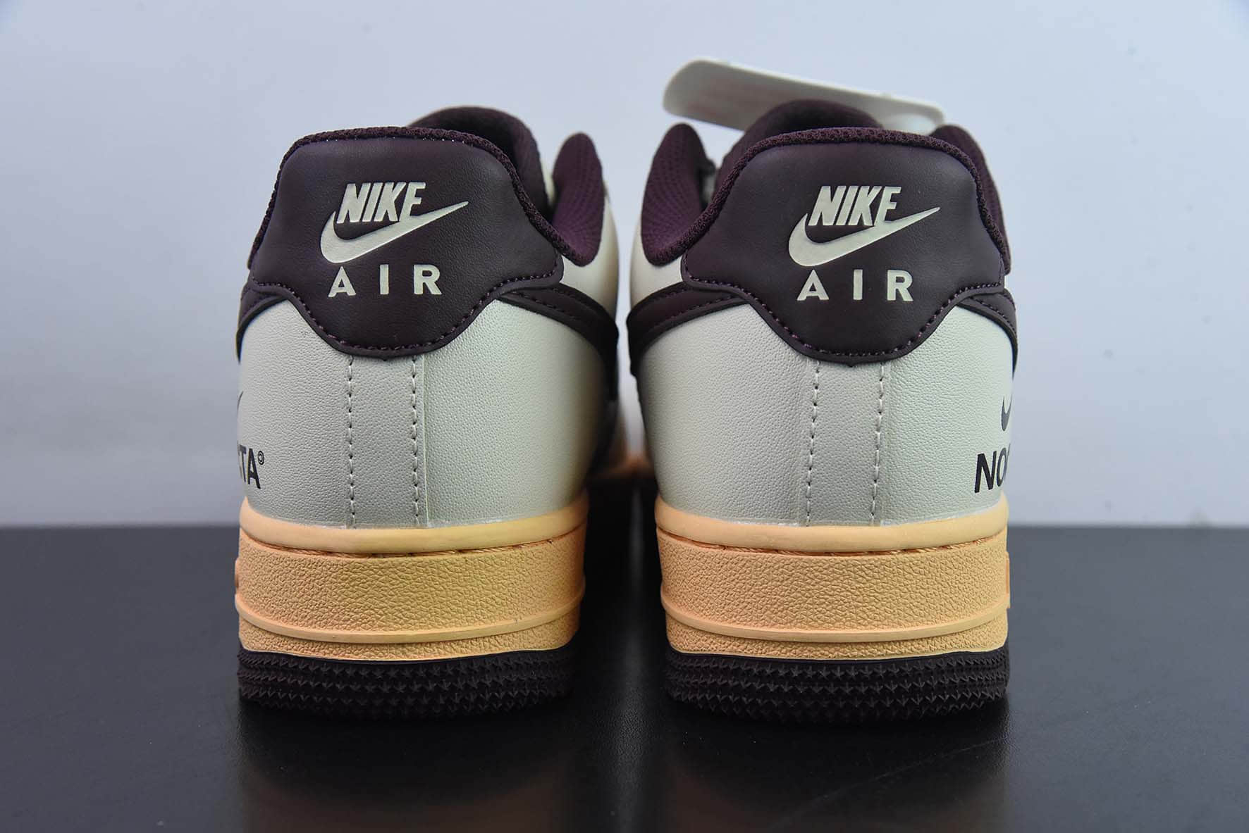 耐克NIke Air Force 1 '07 Low “NOCTA联名日出黄”空军一号低帮休闲板鞋纯原版本 货号：808788-336