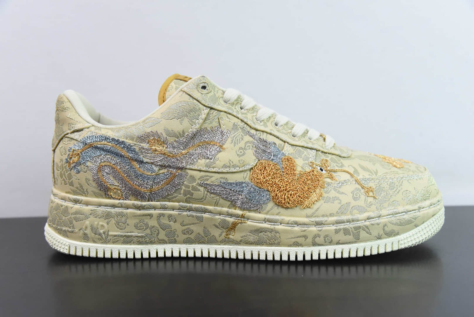 耐克Nike Air Force 1 Low囍龙凤呈祥情人节结婚鞋空军一号低帮休闲板鞋纯原版本 货号：HJ4285-777