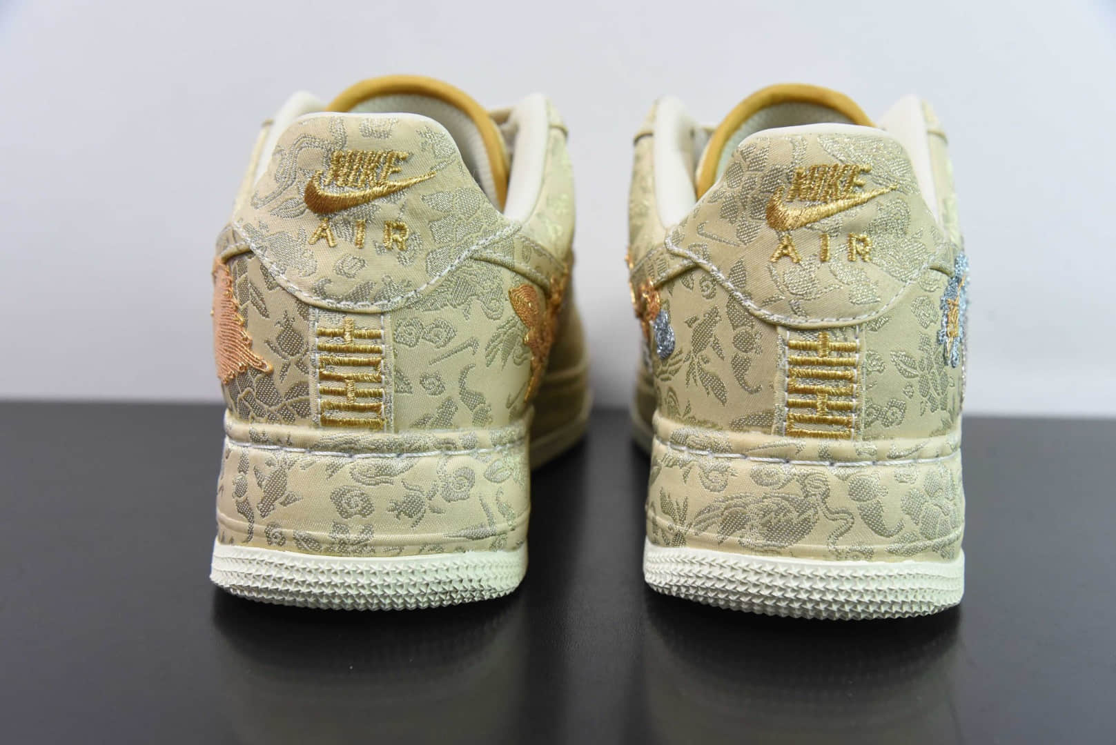 耐克Nike Air Force 1 Low囍龙凤呈祥情人节结婚鞋空军一号低帮休闲板鞋纯原版本 货号：HJ4285-777