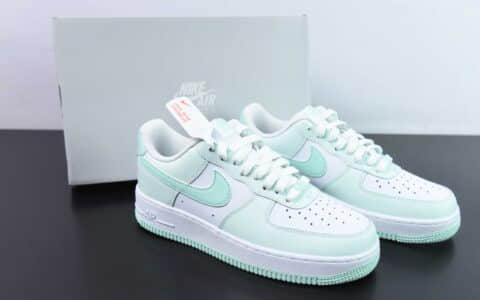 耐克Nike Air Force 1'07 Low薄荷绿空军一号低帮休闲板鞋纯原版本 货号：FZ4123-394