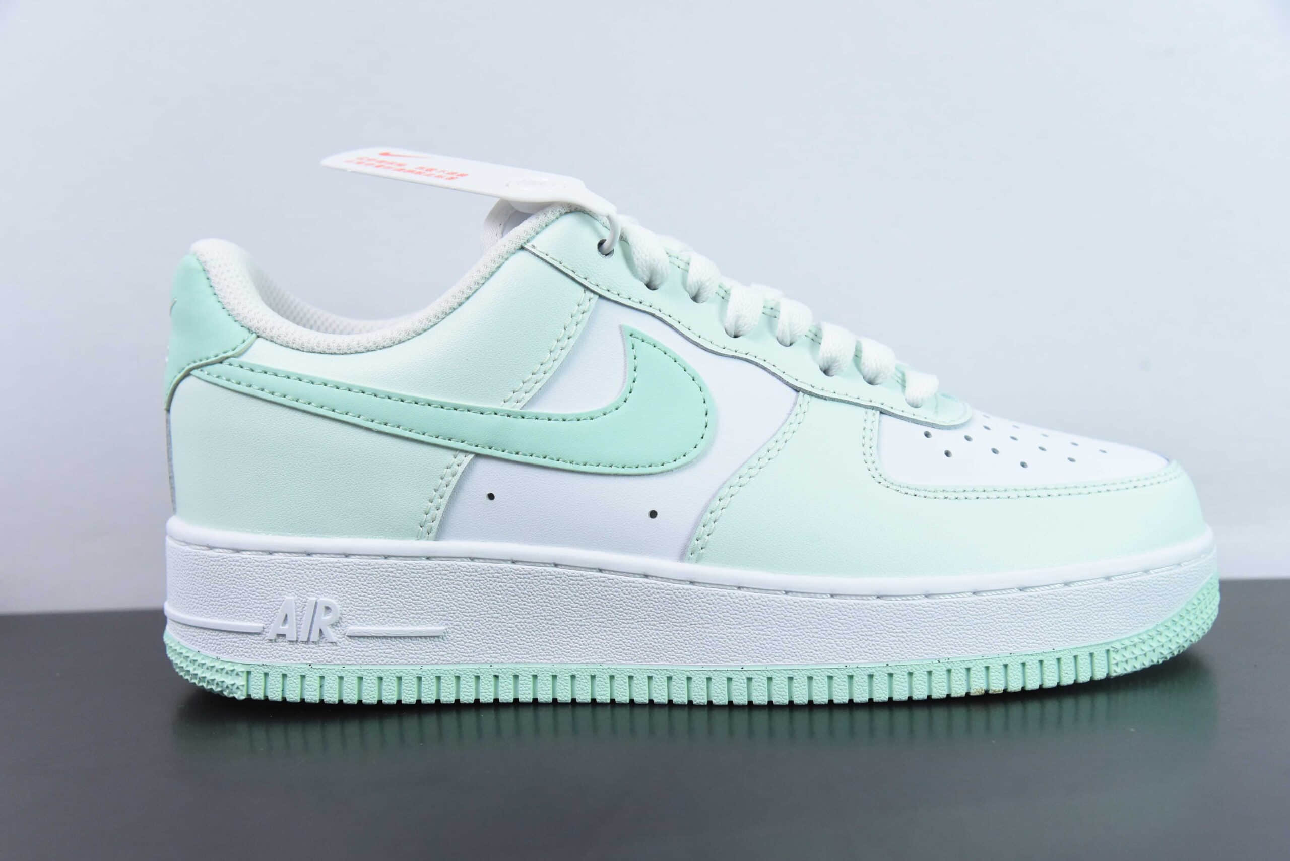 耐克Nike Air Force 1'07 Low薄荷绿空军一号低帮休闲板鞋纯原版本 货号：FZ4123-394 