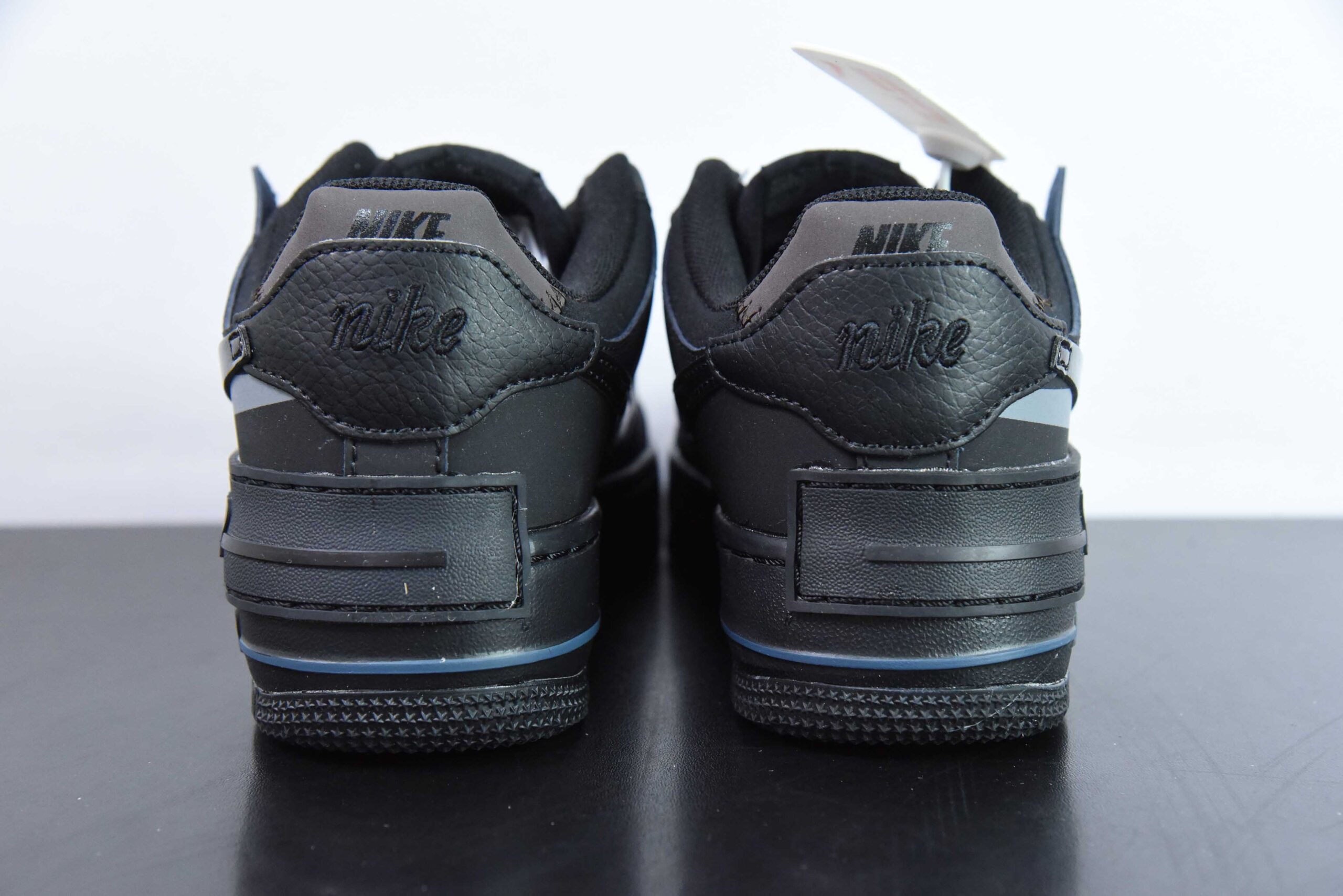 耐克Nike Air Force 1´07 Low马卡龙黑蓝空军一号低帮百搭休闲运动板鞋纯原版本 货号：FB7582-001