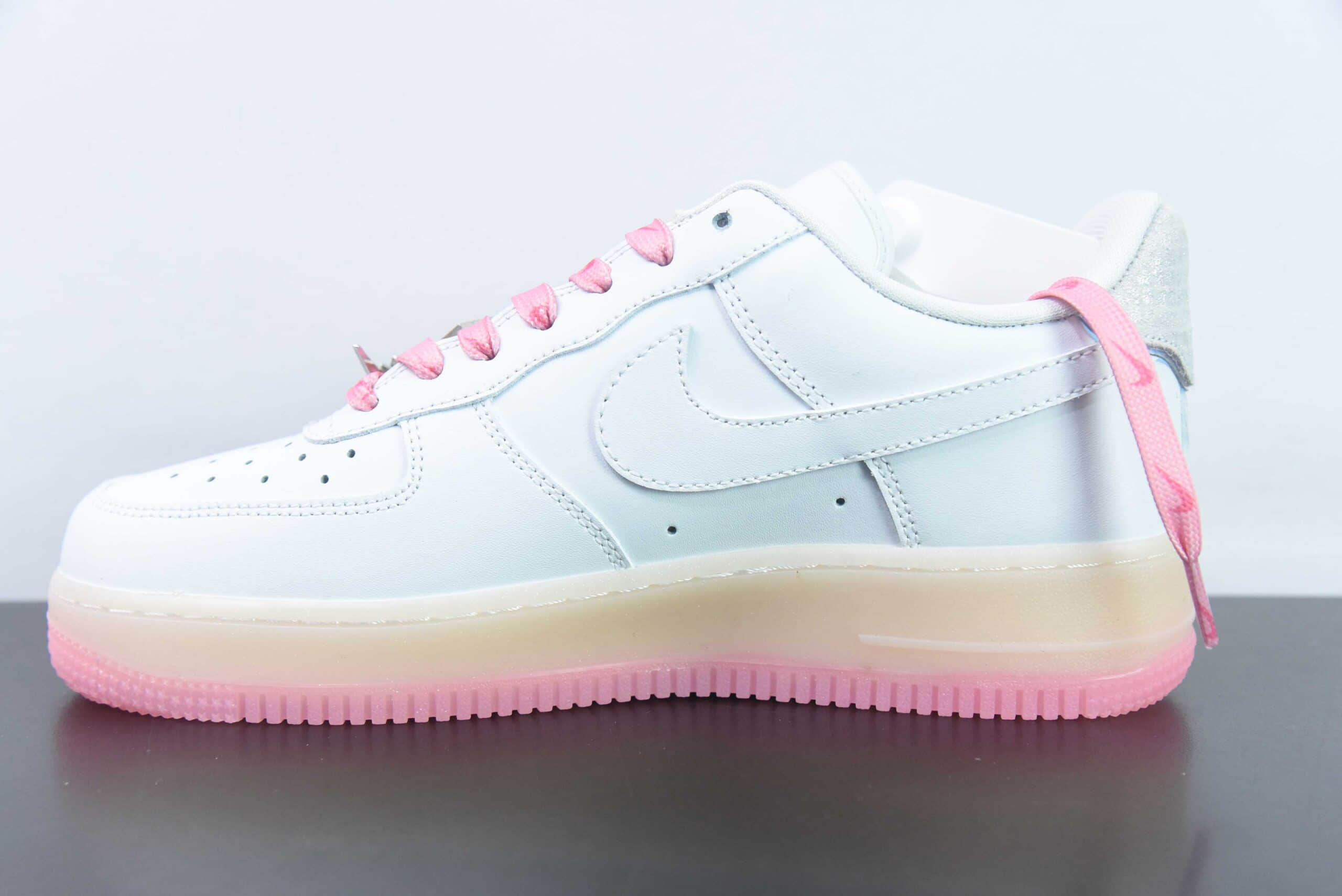 耐克Nike Air Force 1 Low 白桃龙年限定空军一号低帮休闲板鞋纯原版本 货号：FZ5741-191