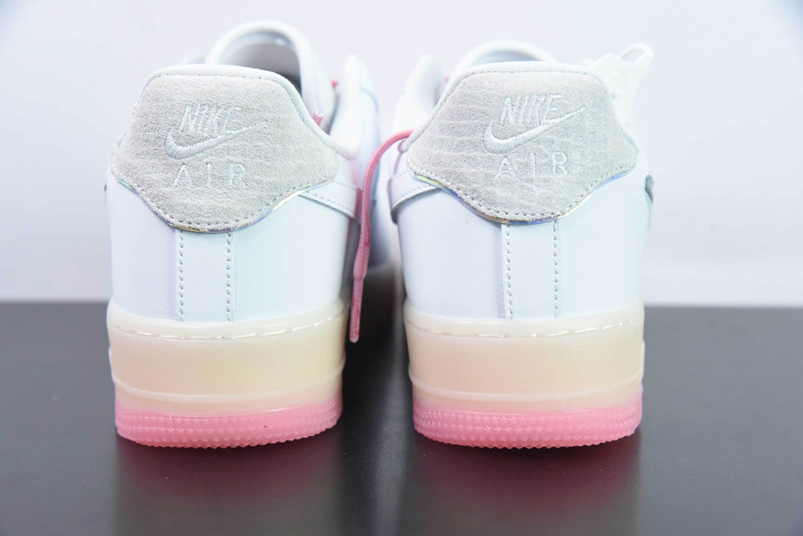 耐克Nike Air Force 1 Low 白桃龙年限定空军一号低帮休闲板鞋纯原版本 货号：FZ5741-191