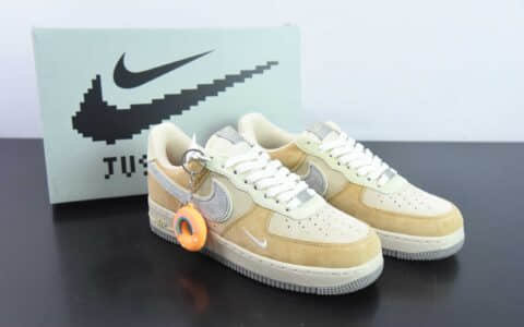 耐克Nike Air Force 1'07 Low Bagelt 甜甜圈空军一号定制低帮休闲板鞋纯原版本 货号：CD1221-999