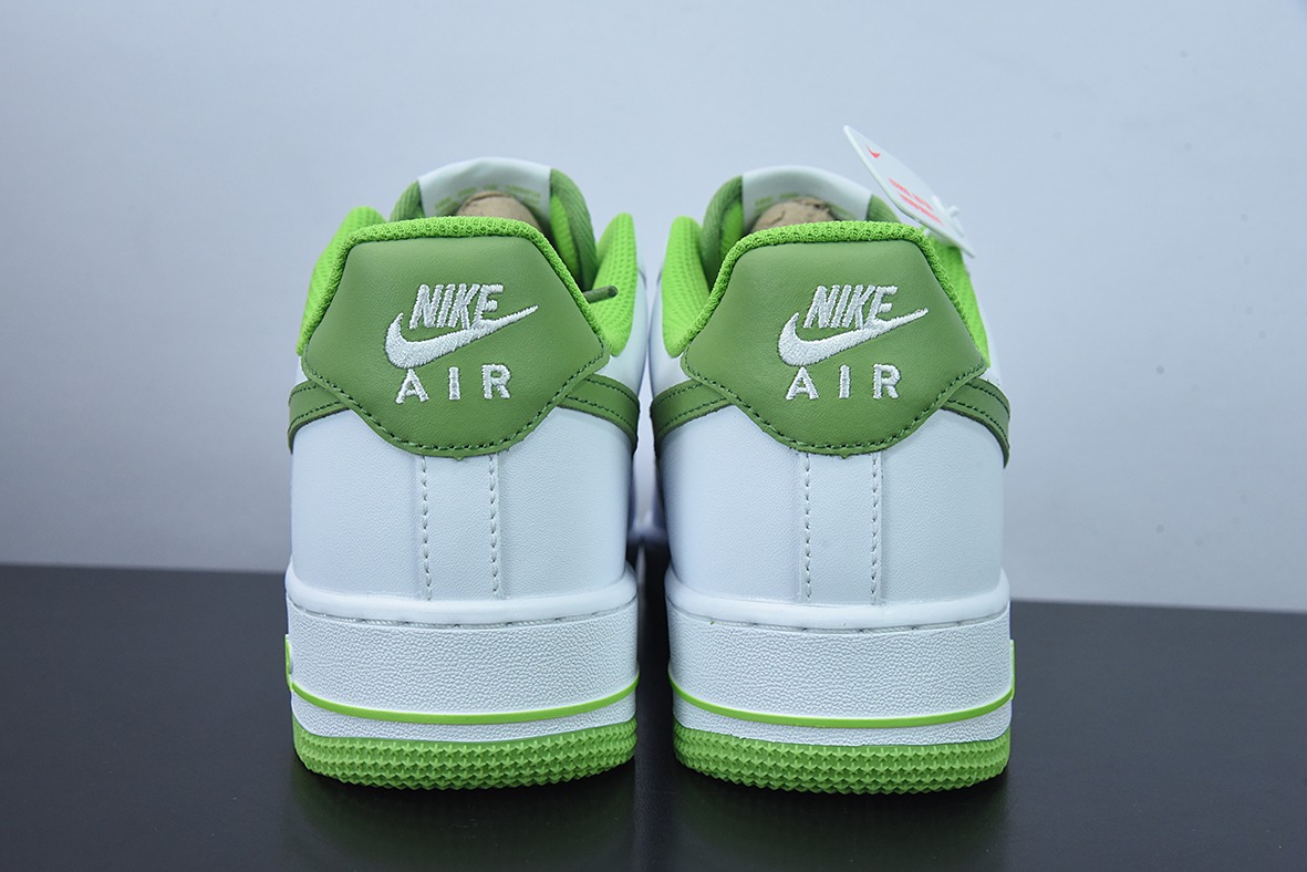 耐克Nike Air Force 1'07 Low 柠檬白绿空军一号低帮休闲板鞋纯原版本 货号：DH7561-105