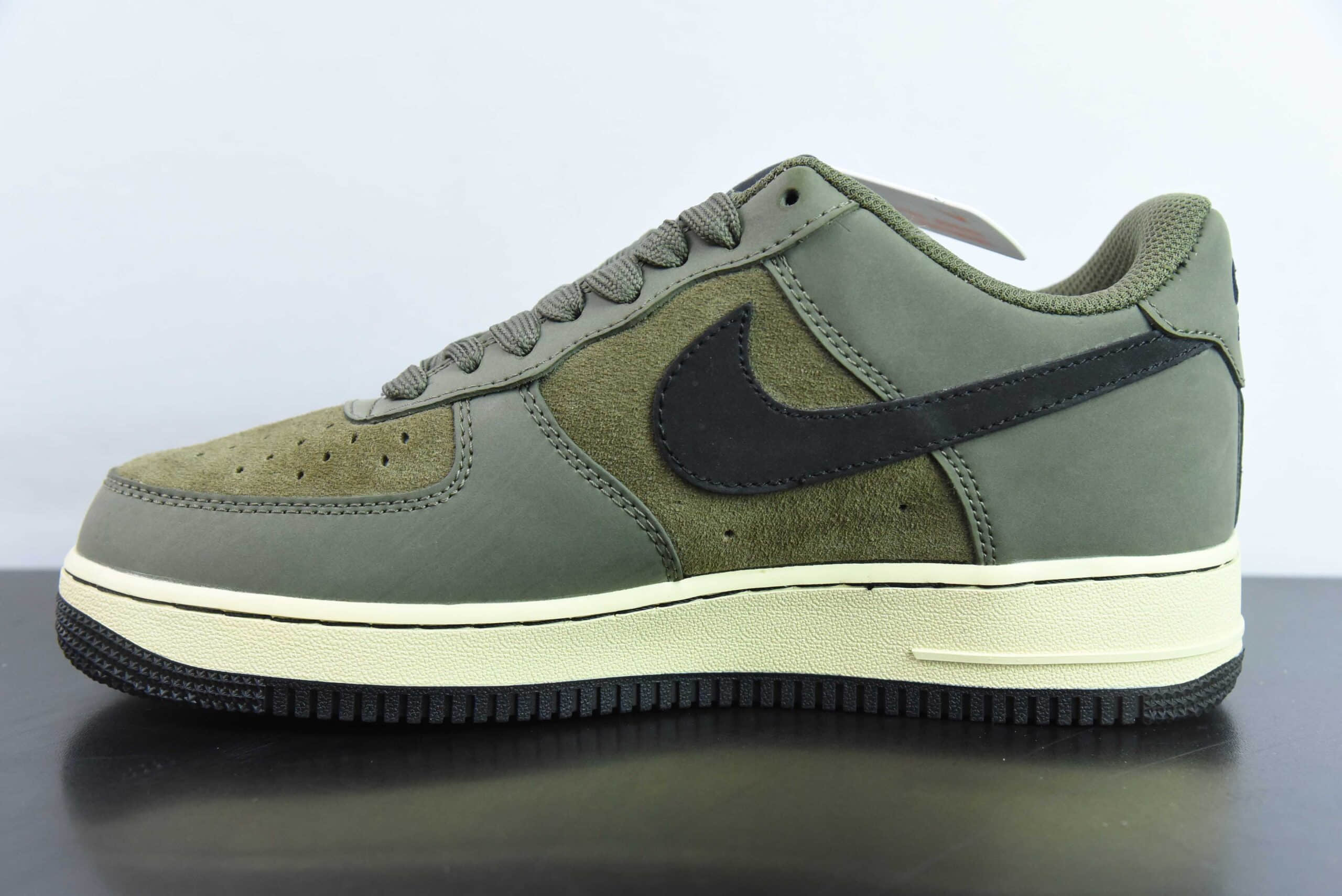 耐克NIke Air Force 1 '07 Low LV联名军绿空军一号低帮休闲板鞋纯原版本 货号：BA8806-223 