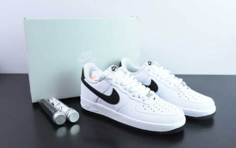 耐克Nike Air Force 1 AF1黑白经典空军一号低帮休闲板鞋纯原版本 货号：FQ4296-101