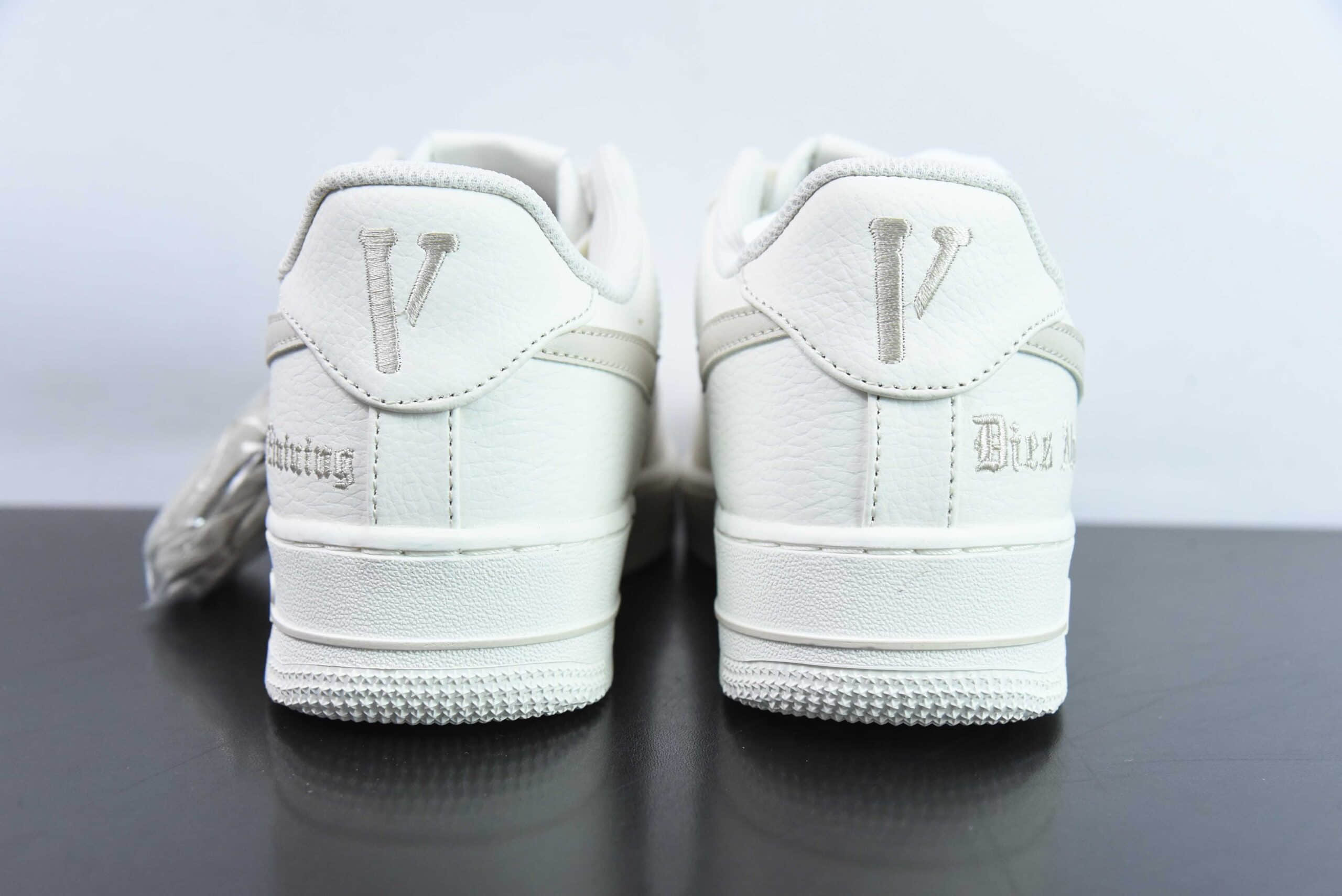 耐克Nike Air Force 1 AF1 白色字母刺绣空军一号低帮休闲板鞋纯原版本 货号：AA5360-009