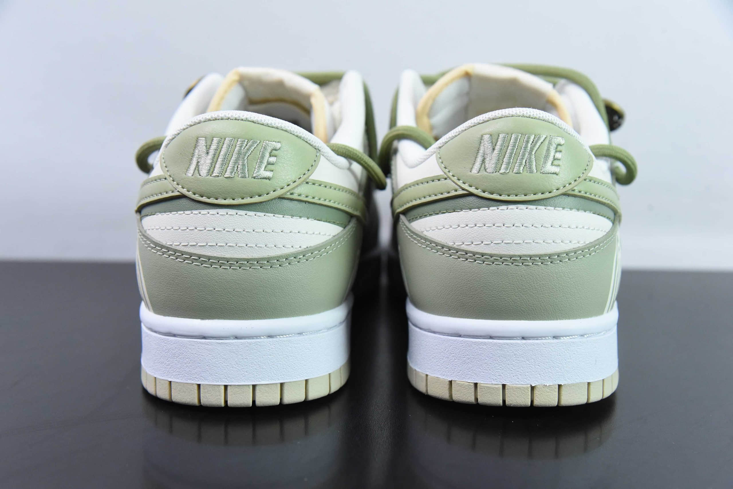 耐克Nike SB Dunk Low 国风宫廷龙井茶SB低帮休闲滑板鞋纯原版本 货号：DV0831-003