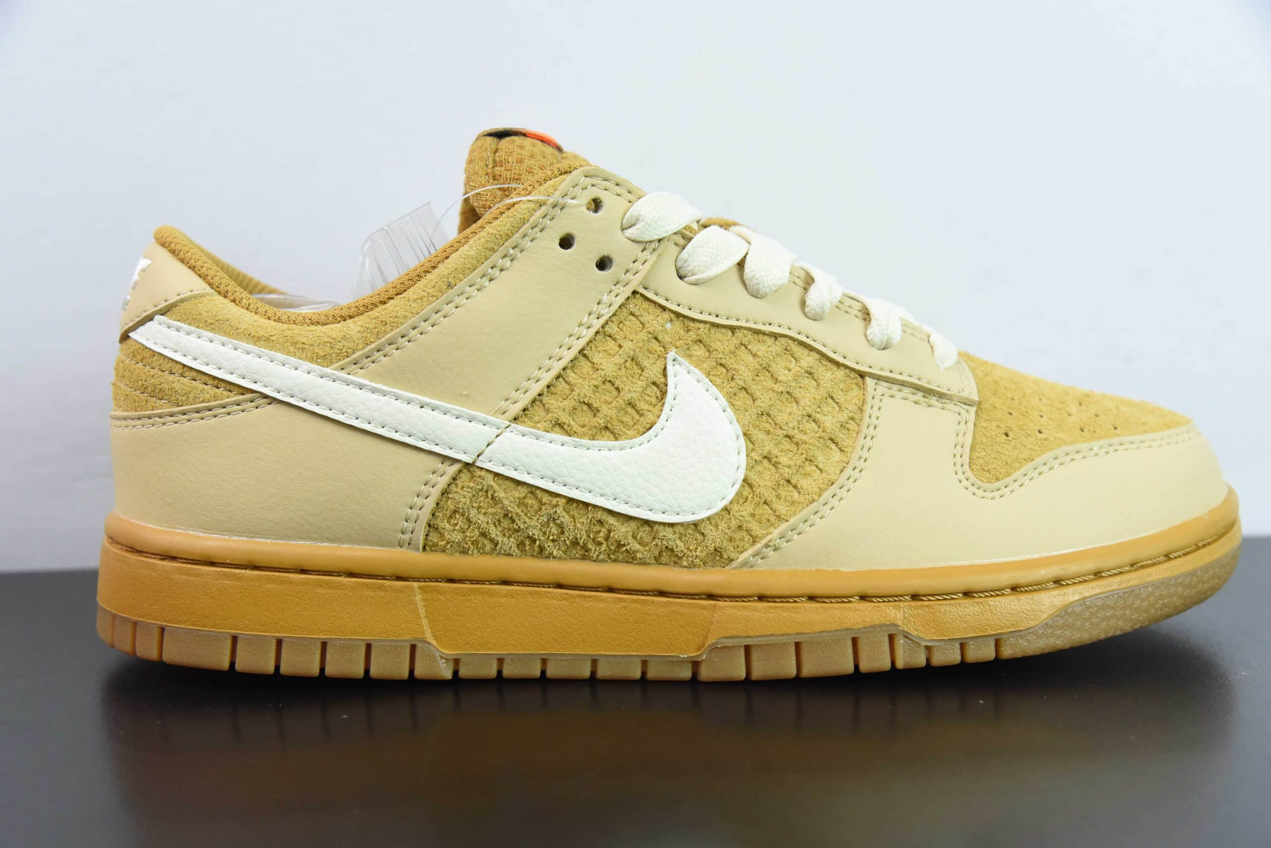 耐克Nike Dunk Low WAFFL ES棕色华夫饼低帮运动休闲板鞋纯原版本 货号：FZ4041-744 