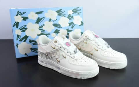 耐克Nike Air Force 1'07 Low 浪漫邂逅粉紫配色空军一号低帮休闲板鞋纯原版本 货号：FV1122-333