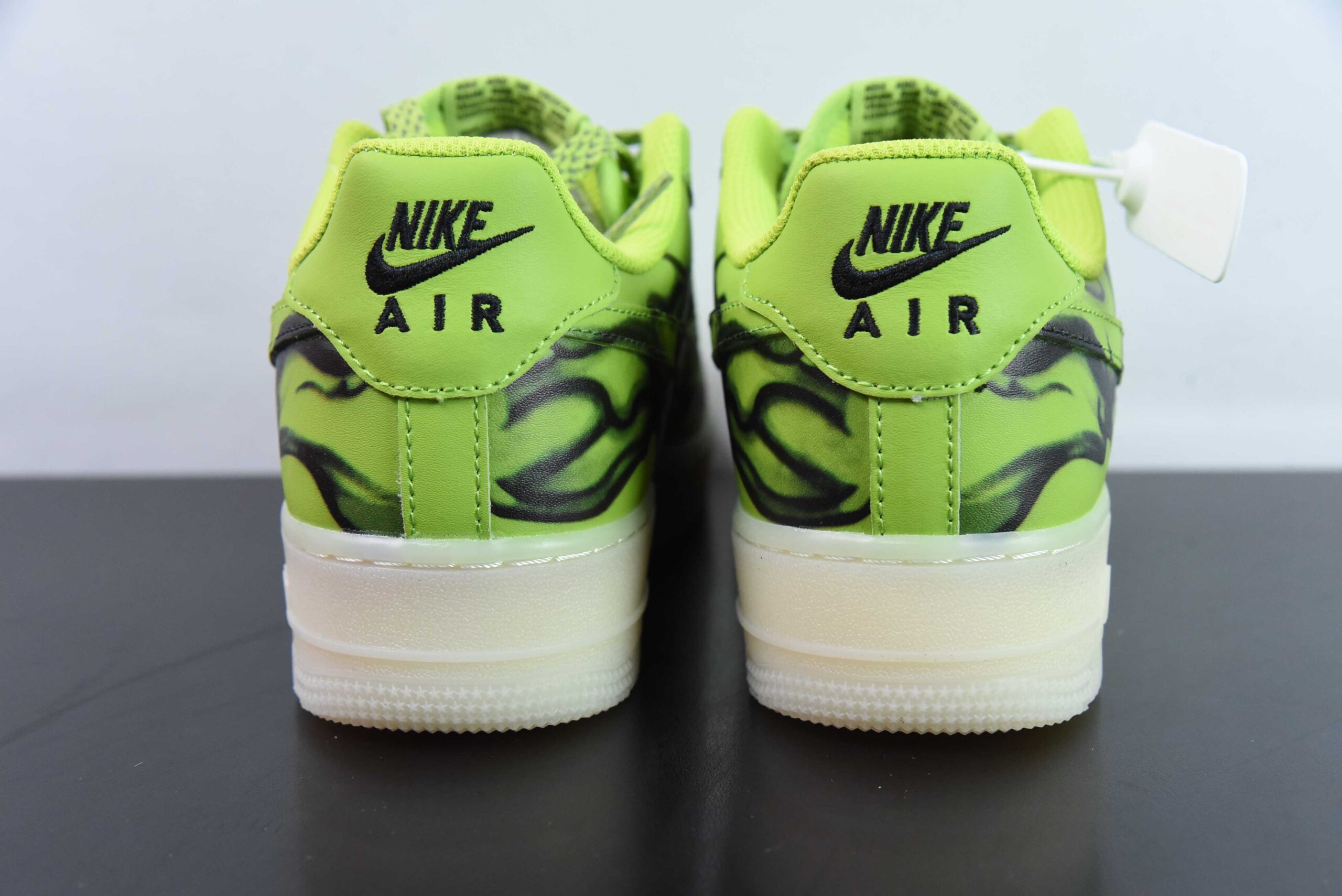 耐克Nike Air Force 1'07 Low绿色透视骨头X光空军一号低帮休闲板鞋纯原版本货号：CW2288-111 