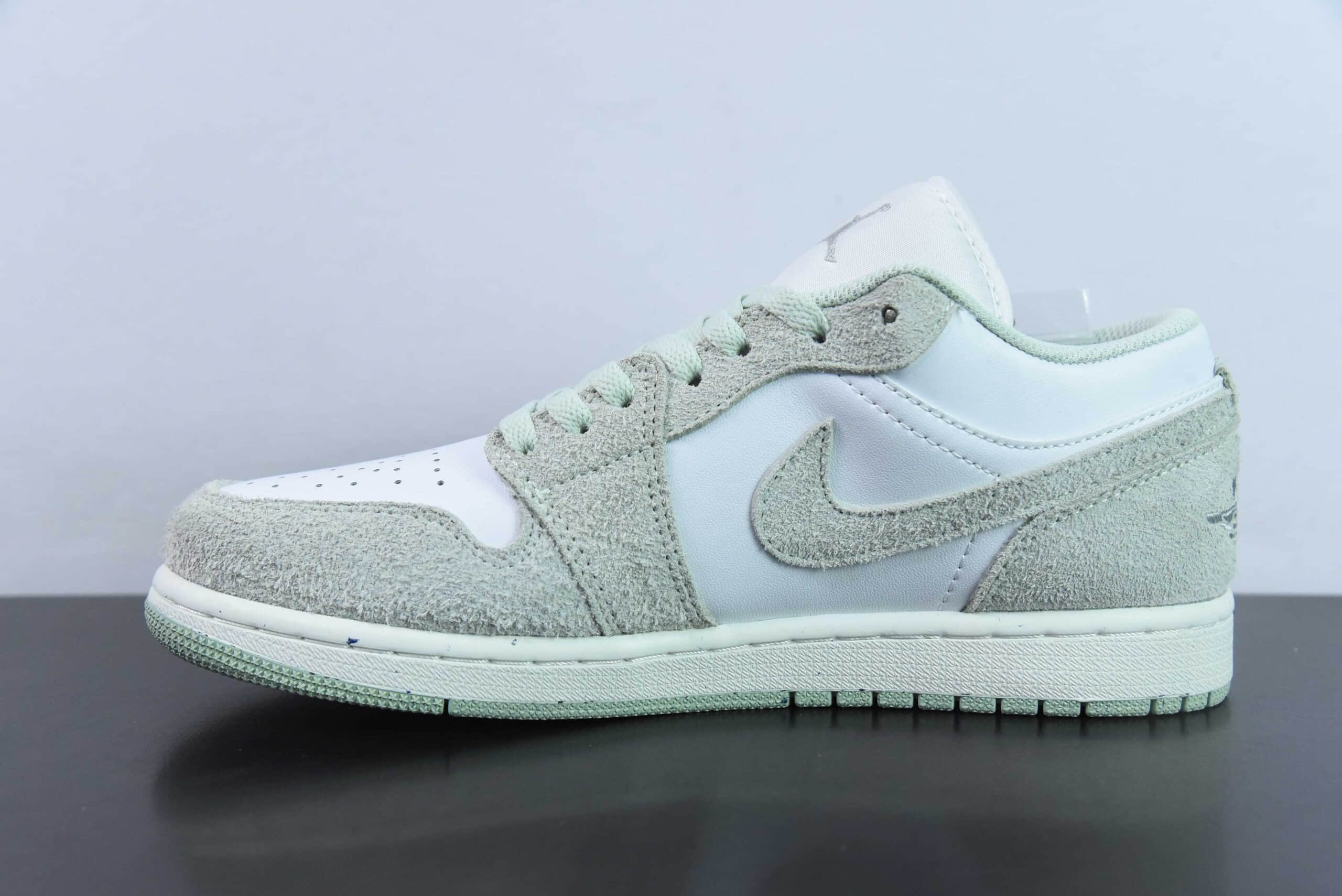 乔丹Air Jordan 1 AJ1 Low白绿低帮复古文化篮球鞋纯原版本 货号：FN5214-131  
