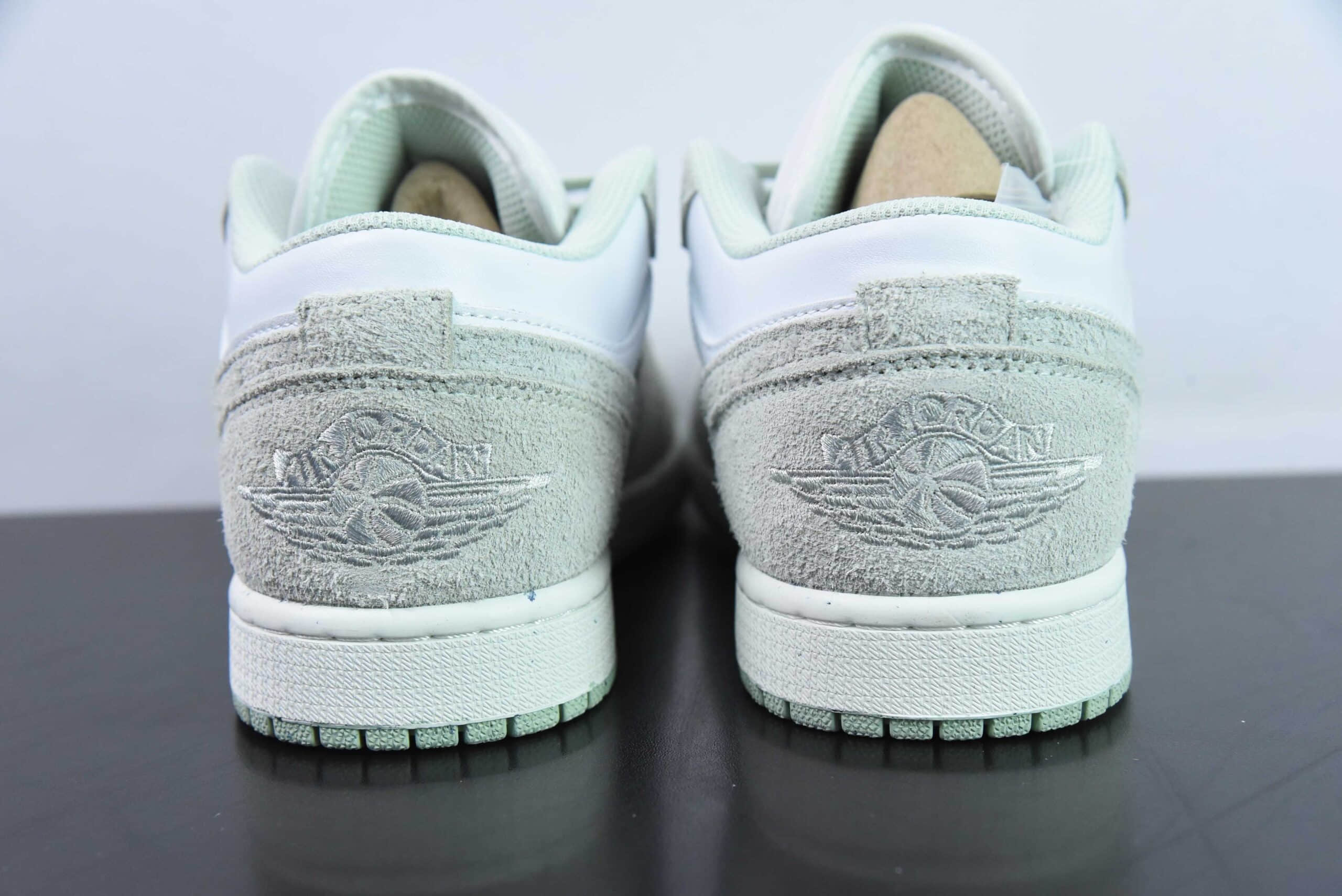 乔丹Air Jordan 1 AJ1 Low白绿低帮复古文化篮球鞋纯原版本 货号：FN5214-131  