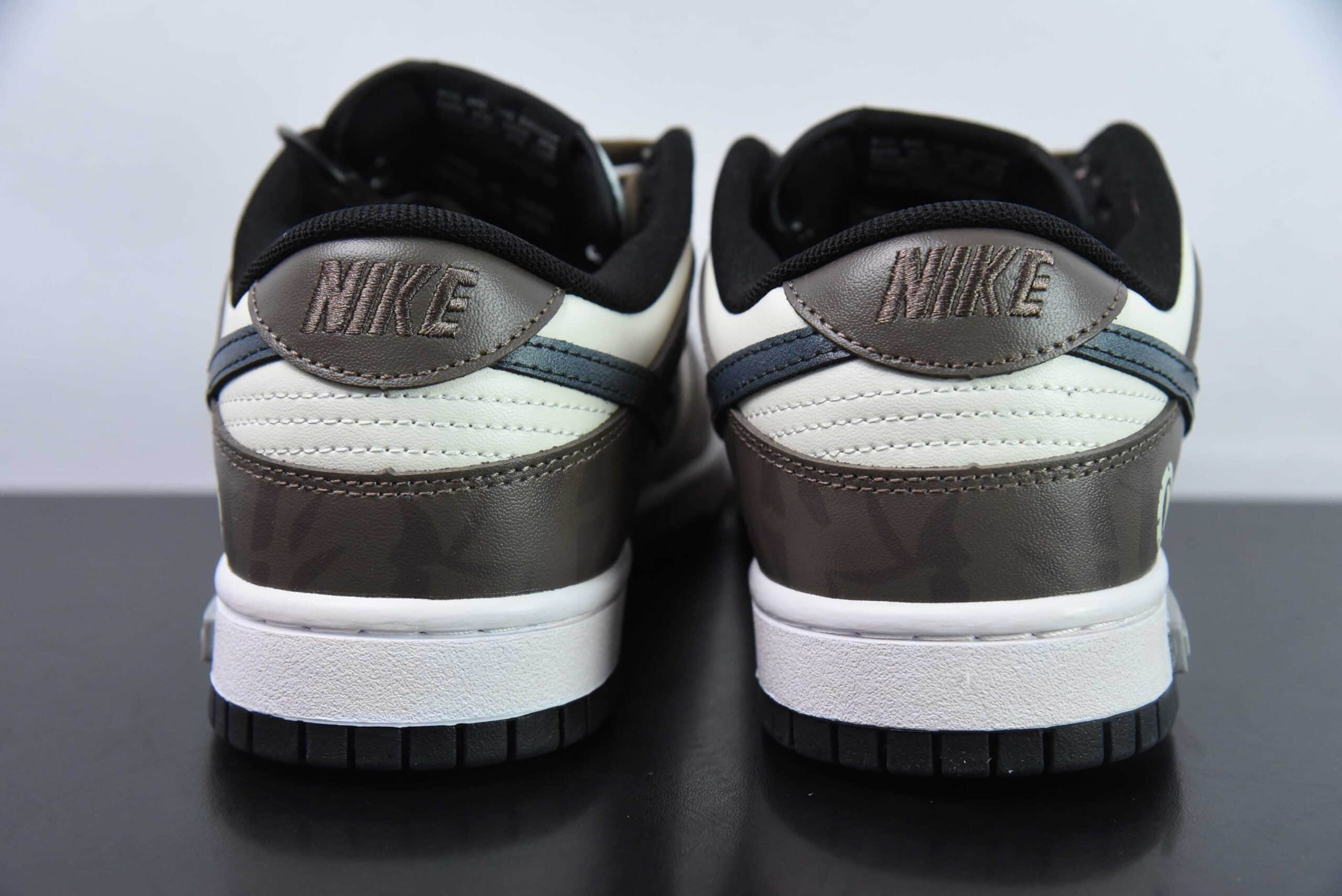 耐克Nike SB Dunk Low 熊猫恶作剧街头竞速涂鸦心情SB绑带低帮休闲板鞋纯原版本 货号： DD1391-100 