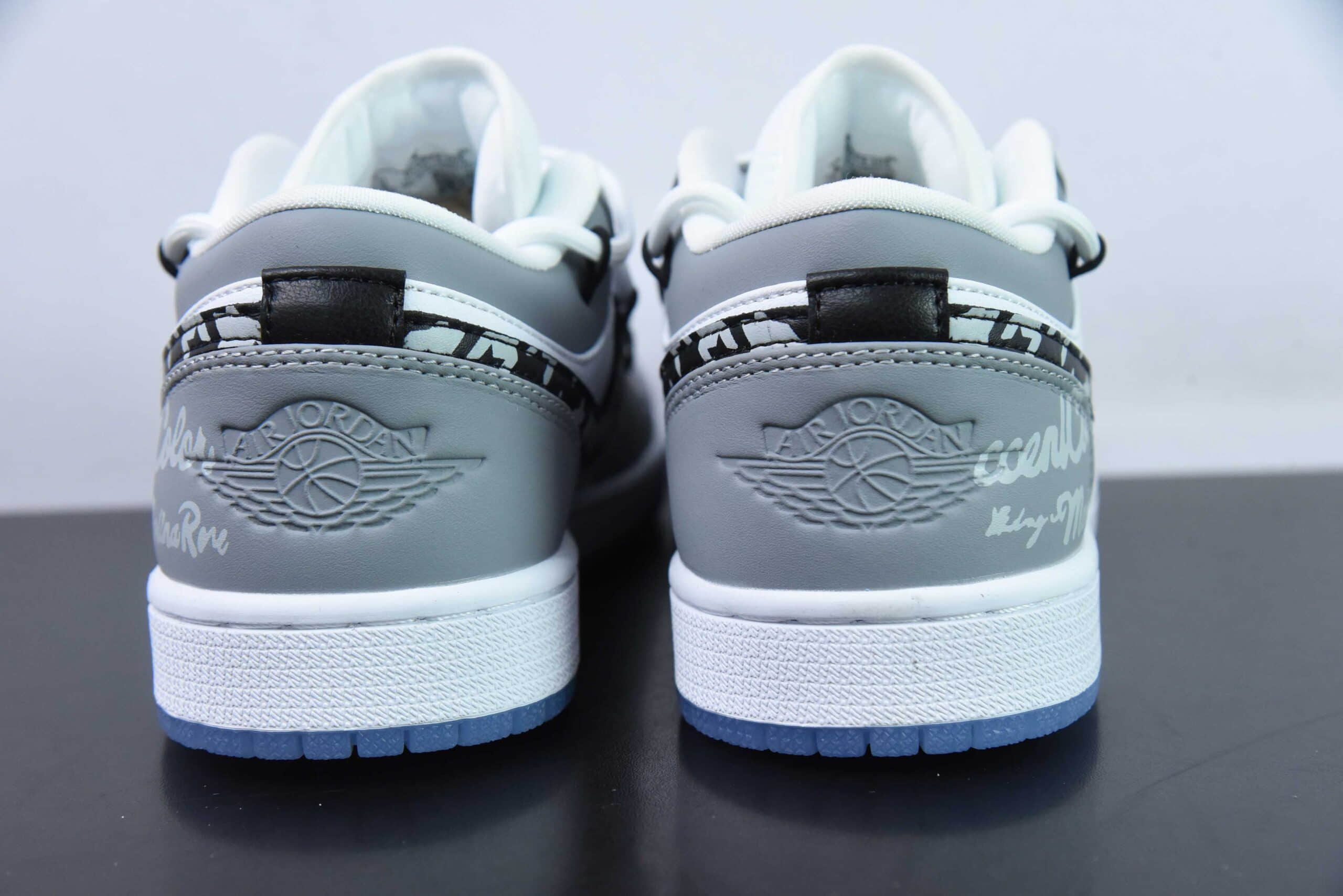 乔丹Air Jordan AJ1 Low 丛林树叶绑带低帮休闲篮球鞋纯原版本 货号：DC0774-105