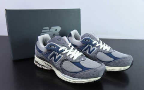 新百伦New Balance 2002系列经典蓝灰复古休闲跑步鞋纯原版本 货号：M2002REL