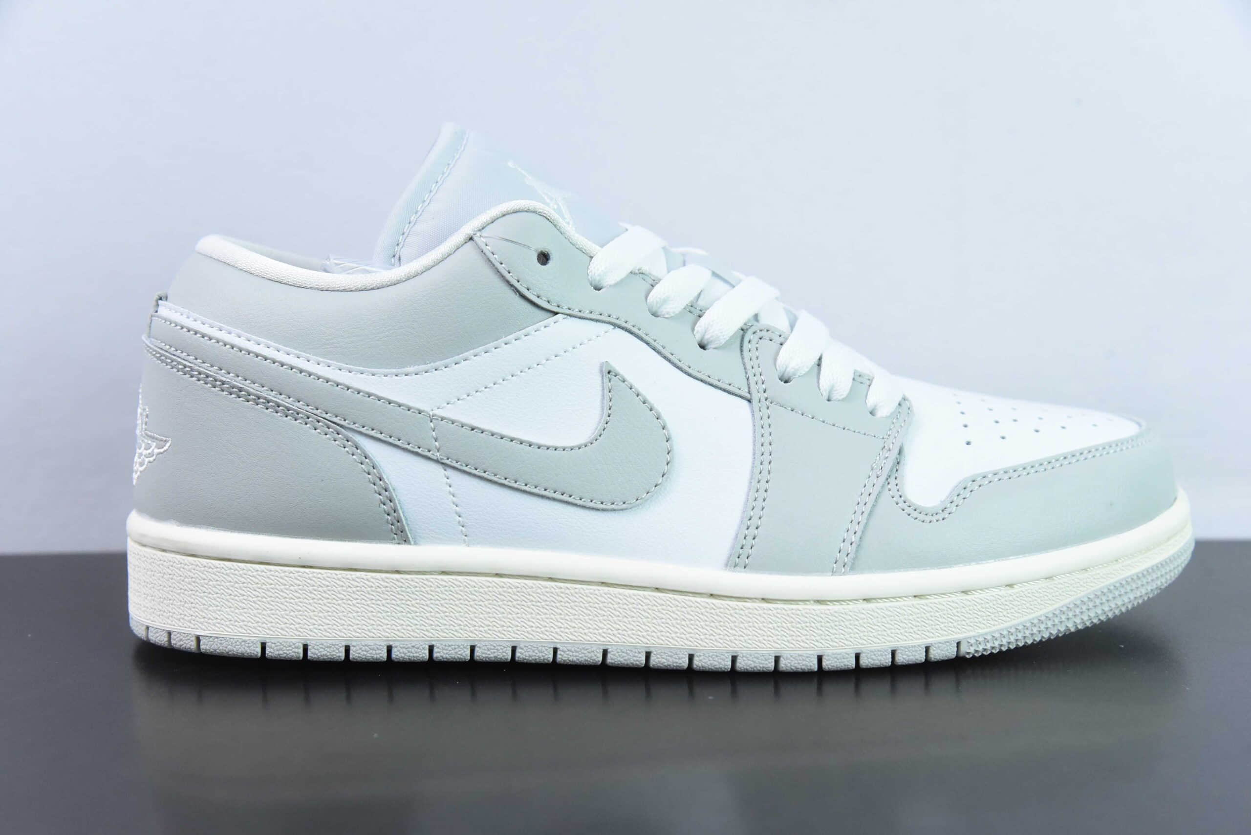 乔丹Air Jordan 1 Low 灰白脚趾AJ1低帮休闲板鞋纯原版本 货号：DC0774-103