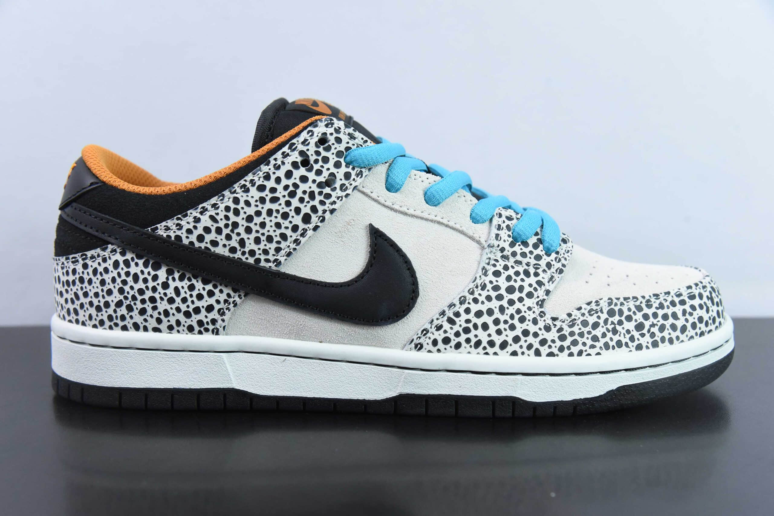耐克Nike SB Dunk Low Safari Olympics 棕黑SB扣篮系列低帮休闲运动滑板板鞋纯原版本 货号：FZ1233-002 