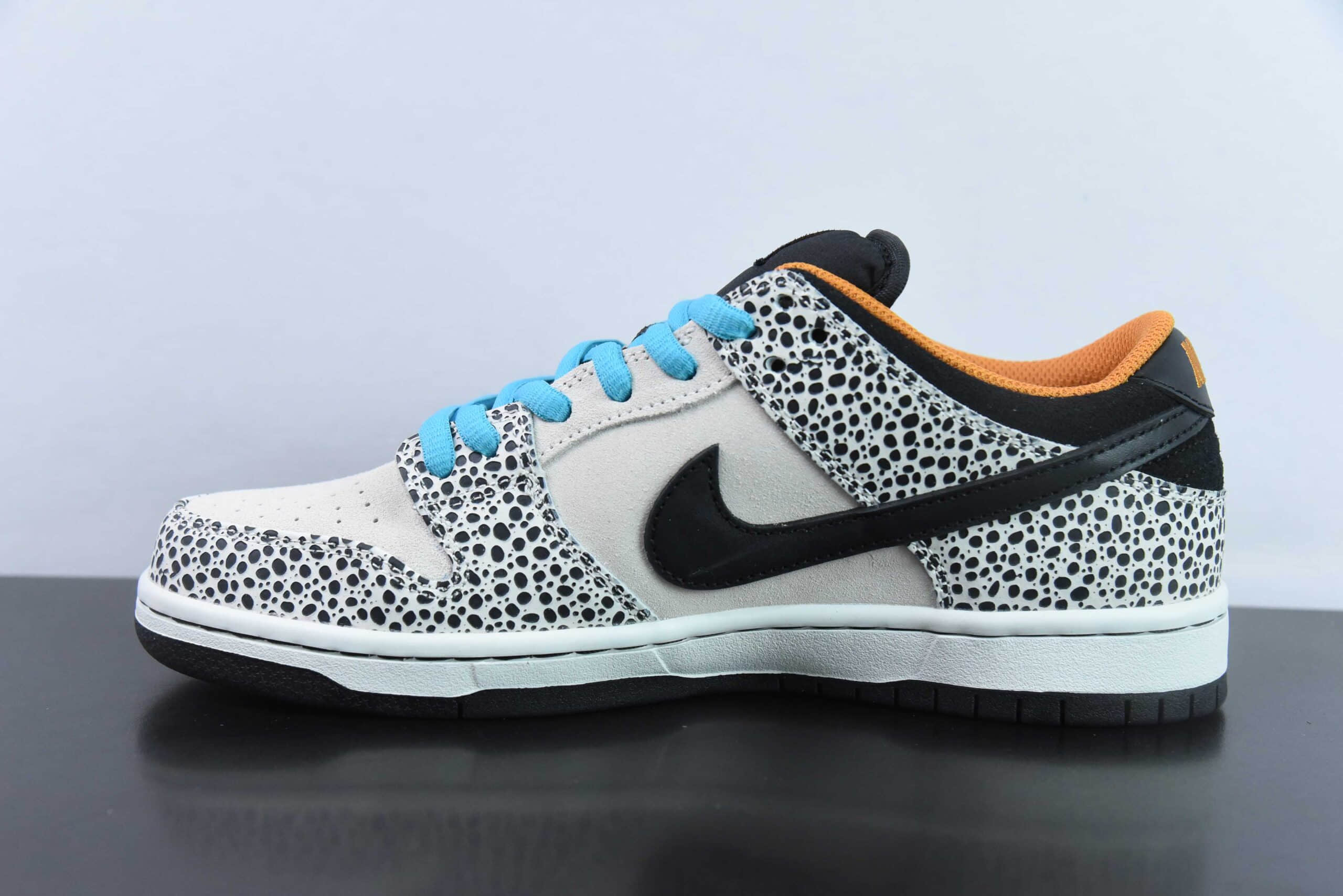 耐克Nike SB Dunk Low Safari Olympics 棕黑SB扣篮系列低帮休闲运动滑板板鞋纯原版本 货号：FZ1233-002 