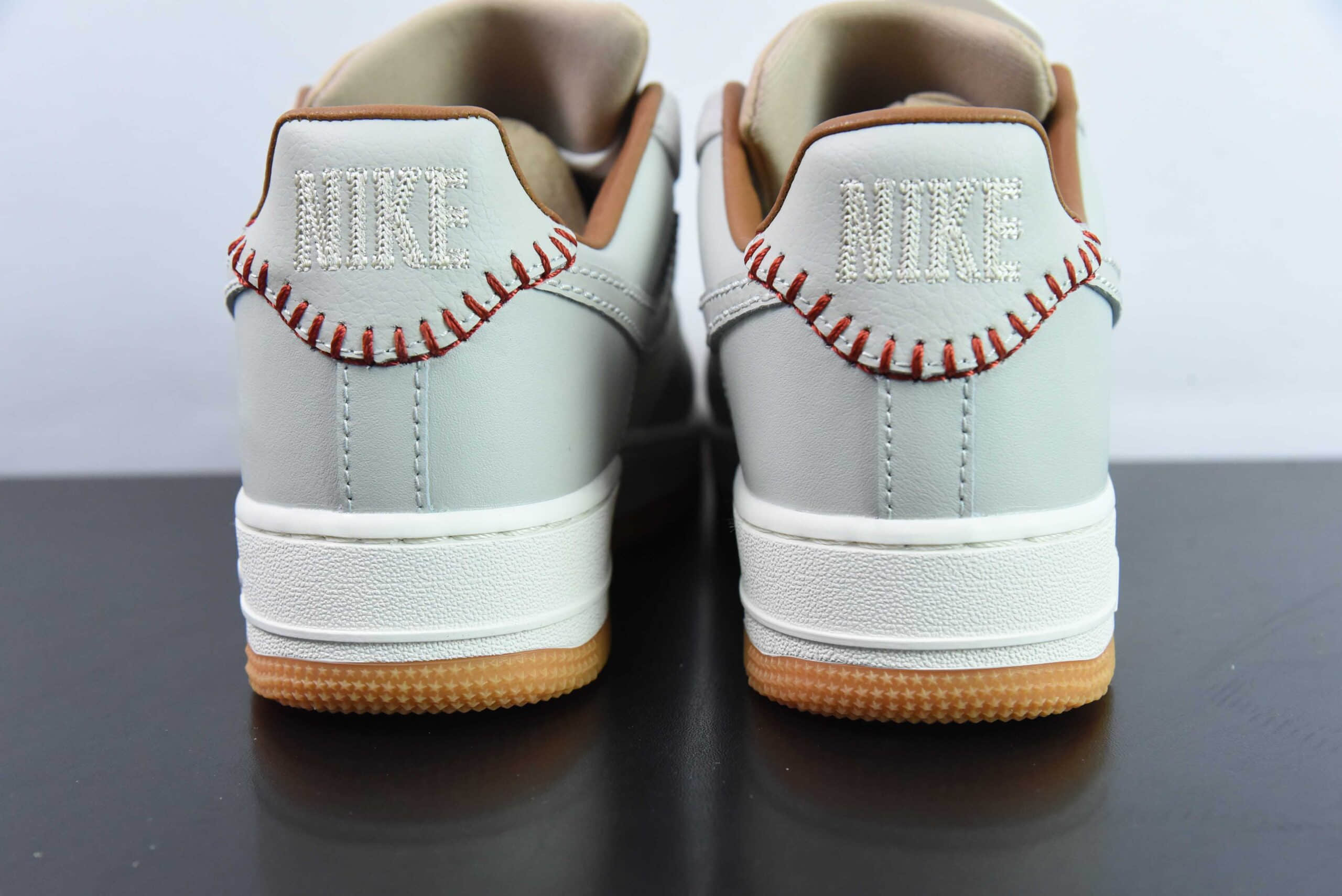 耐克Nike Air Force 1'07 Low 白灰棕空军一号低帮休闲板鞋纯原版本 货号：HF5697-001