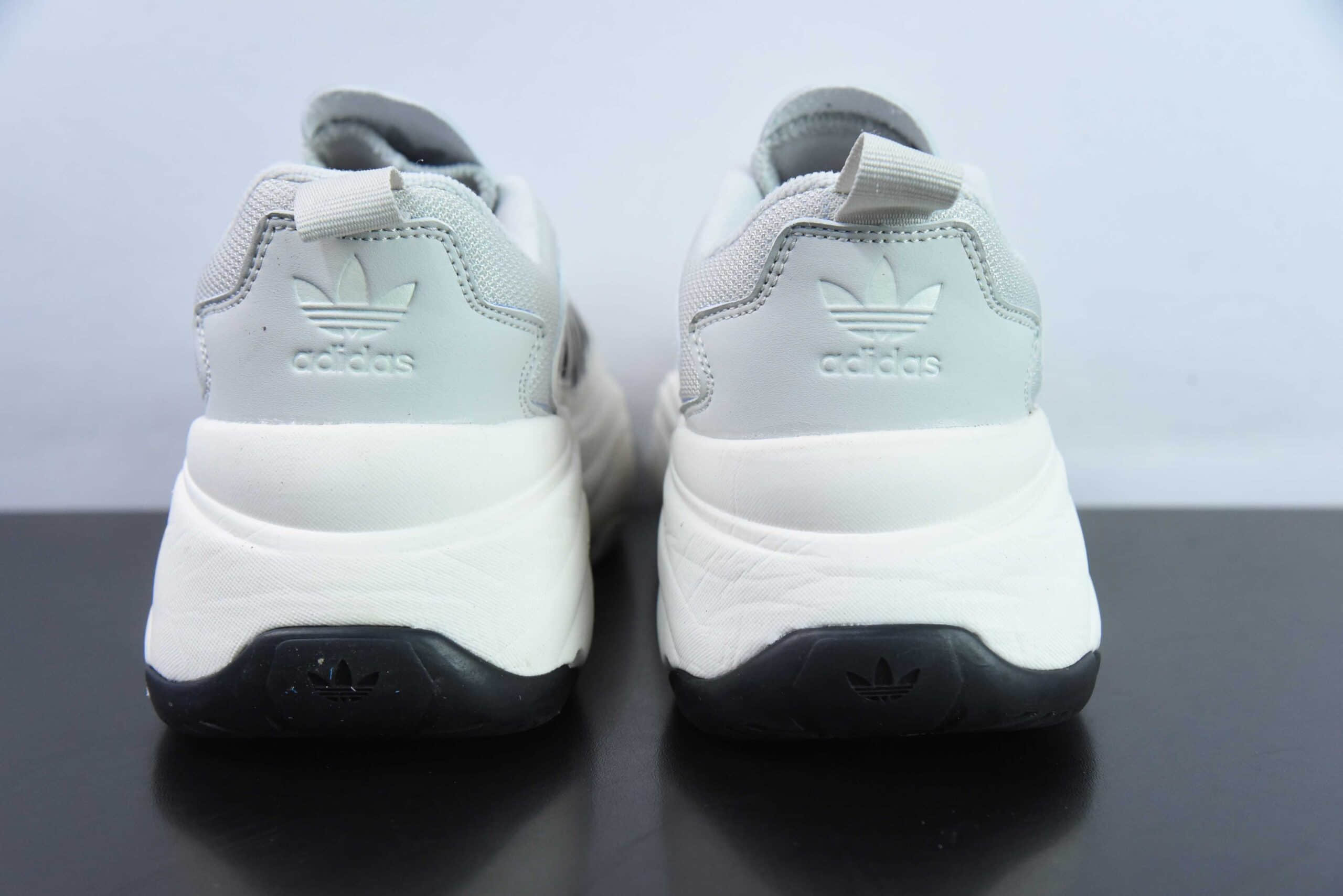 阿迪达斯Adidas Originals Ozgaia 3.0 阿迪白灰厚底增高生活休闲鞋纯原版本货号：IG6042