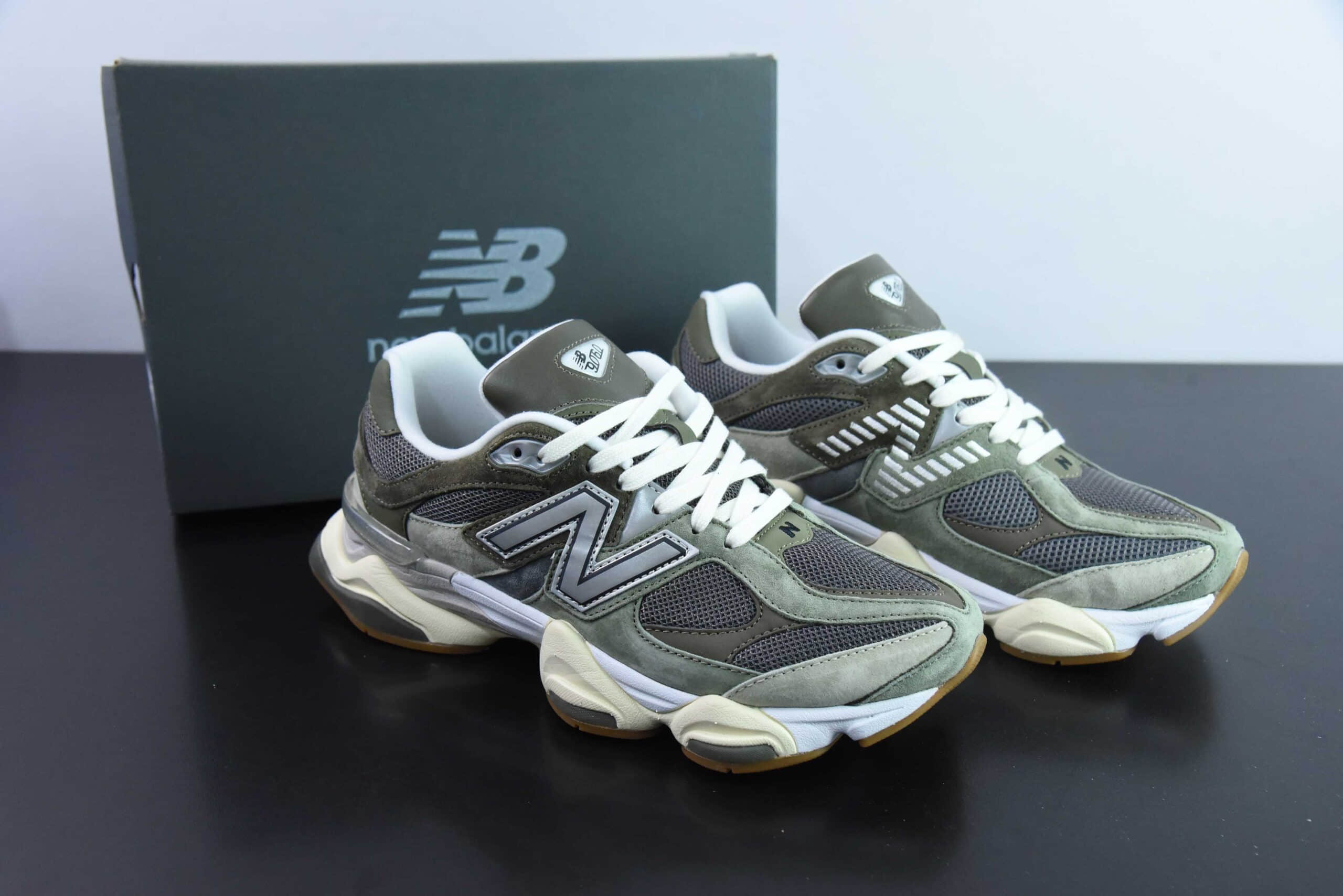 新百伦 New Balance Joe Freshgoods x New Balance橄榄绿9060 复古休闲运动慢跑鞋纯原版本 货号： U9060F0C