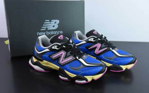新百伦New Balance NB9060 龙年限定黑蓝粉色联名款复古休闲运动慢跑鞋纯原版本 货号：U9060BPO